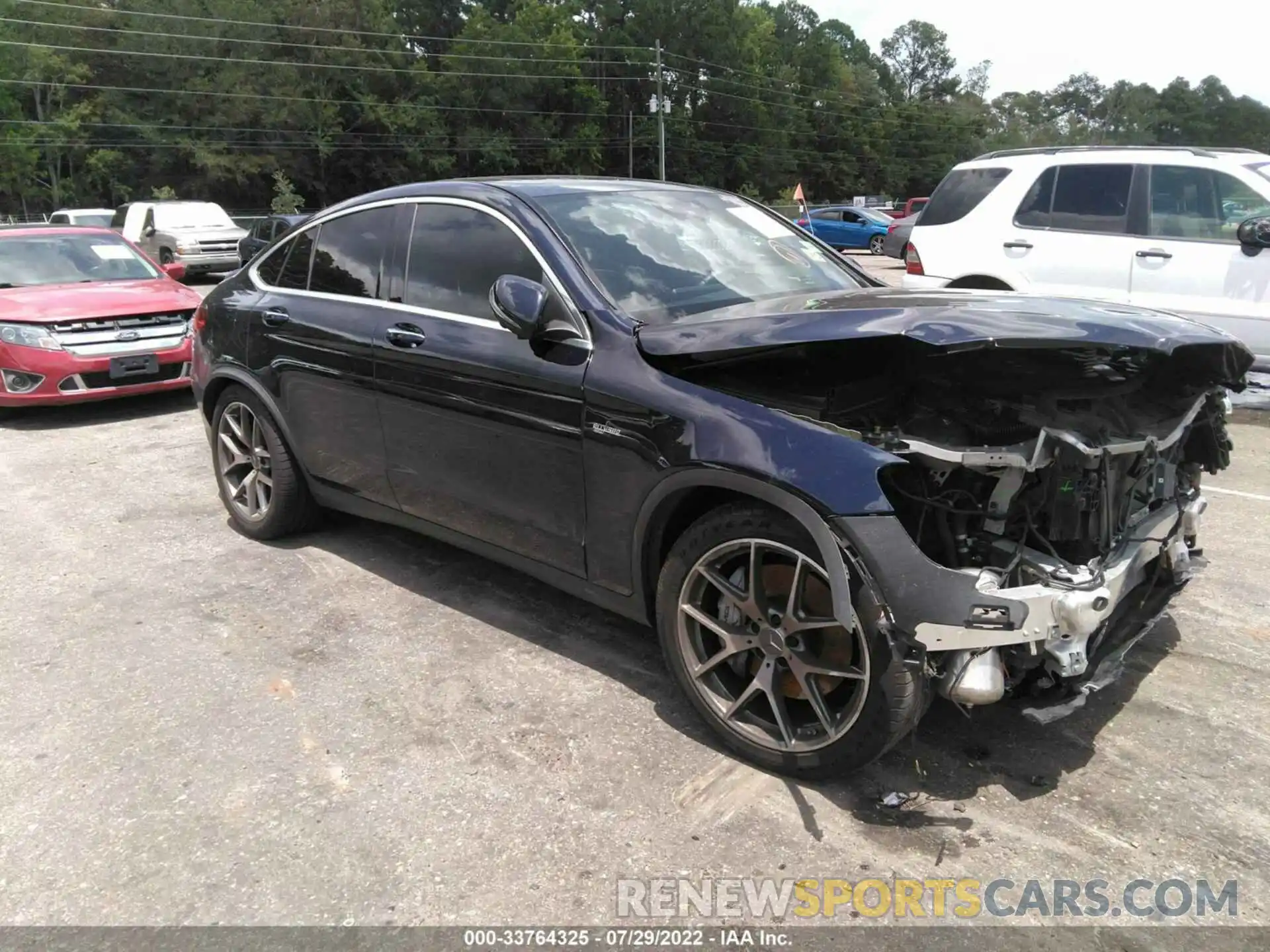 1 Photograph of a damaged car W1N0J6EB8MF896280 MERCEDES-BENZ GLC 2021