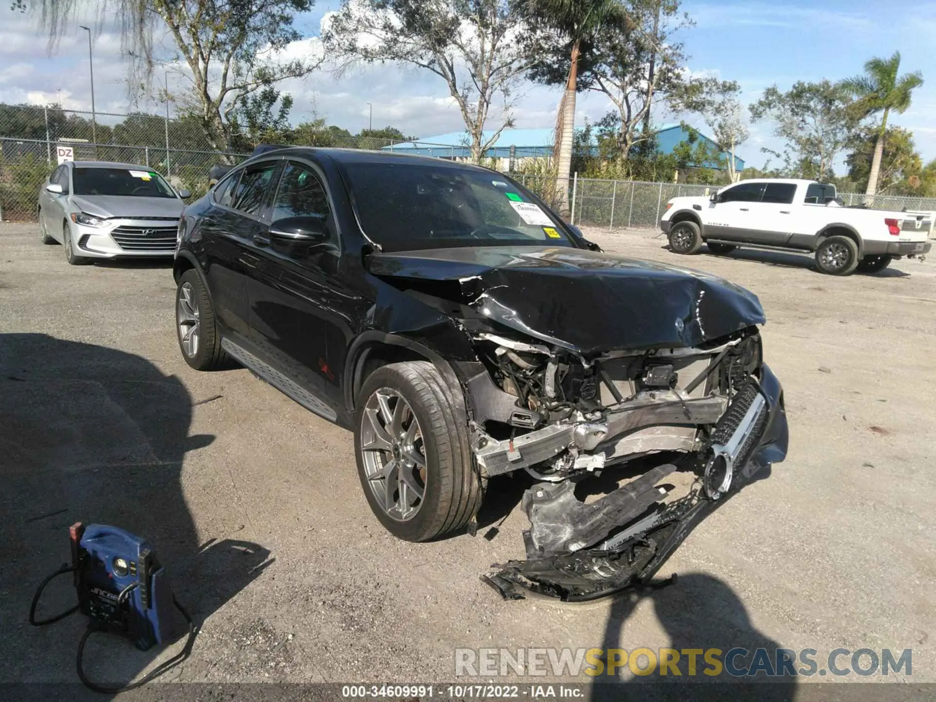 1 Photograph of a damaged car W1N0J8EB3MF871489 MERCEDES-BENZ GLC 2021