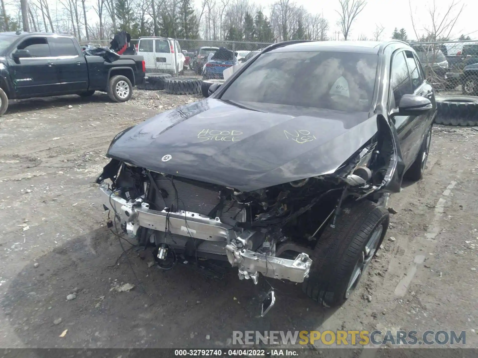 6 Photograph of a damaged car W1N0G8EB3NV329332 MERCEDES-BENZ GLC 2022