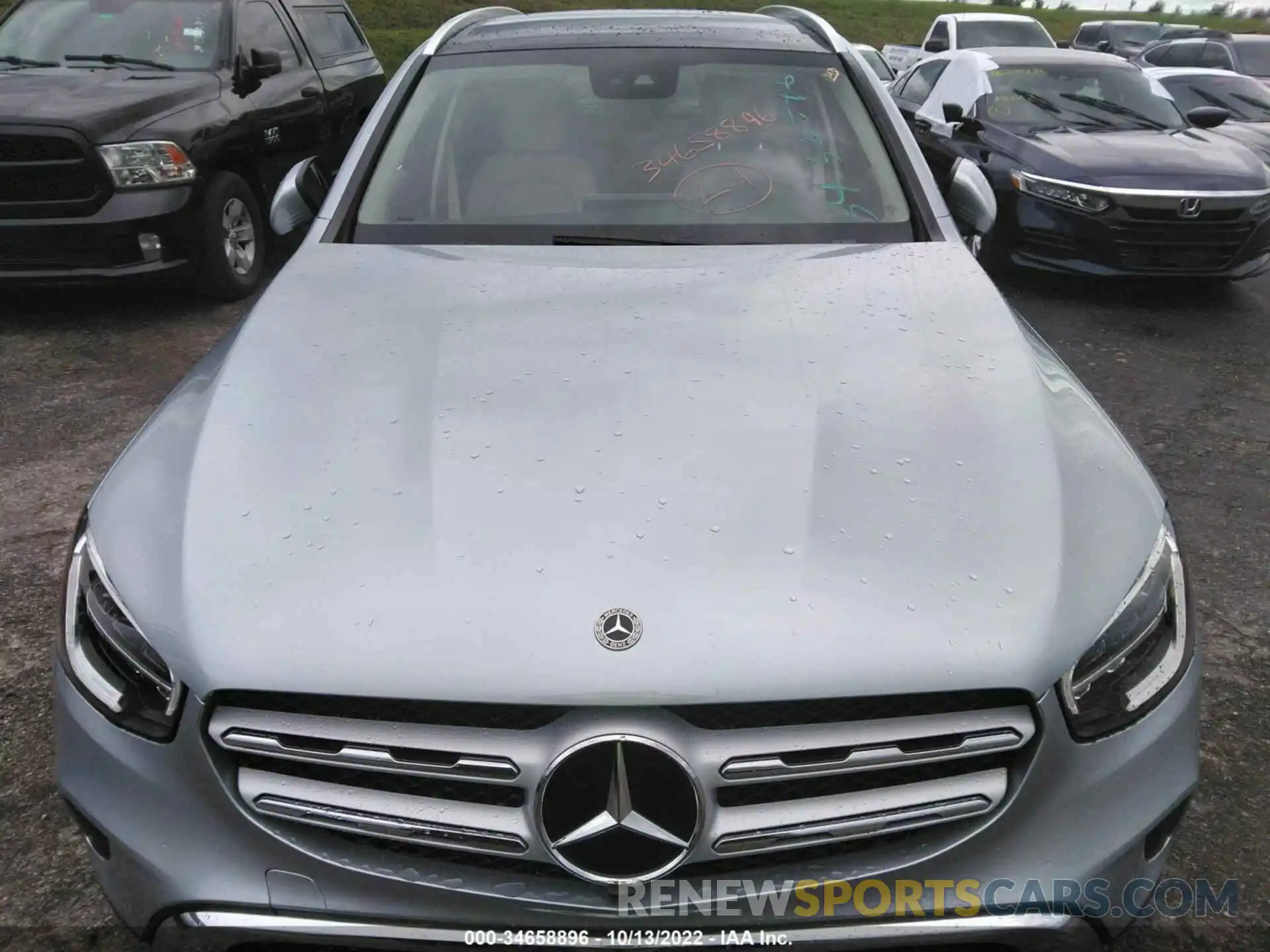 6 Photograph of a damaged car W1N0G8EB7NG091568 MERCEDES-BENZ GLC 2022