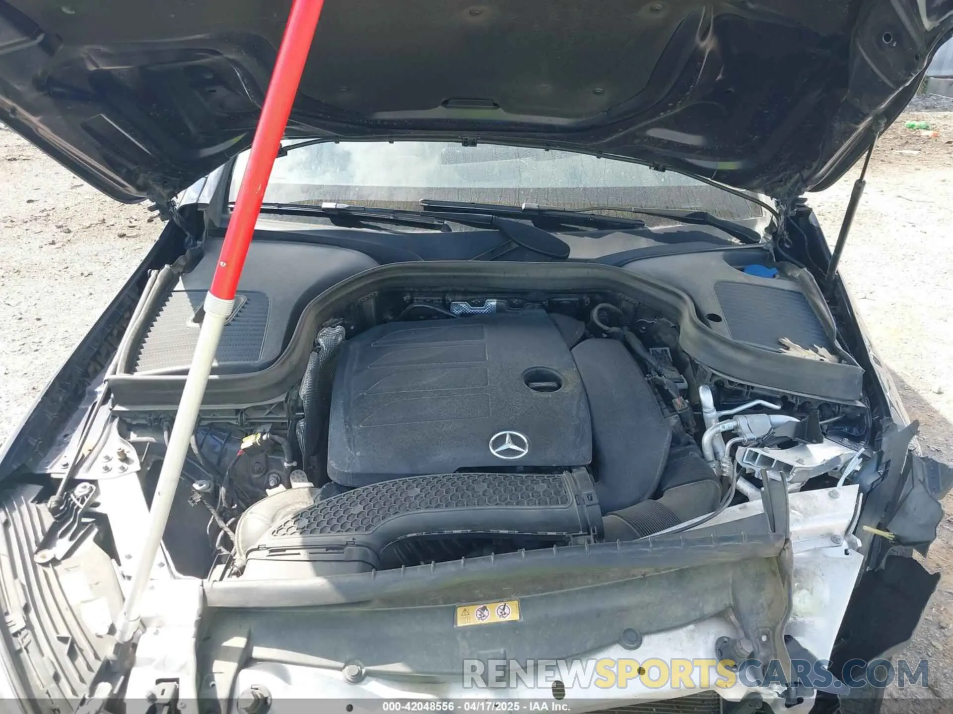10 Photograph of a damaged car W1N0G8EBXNG118505 MERCEDES-BENZ GLC 2022