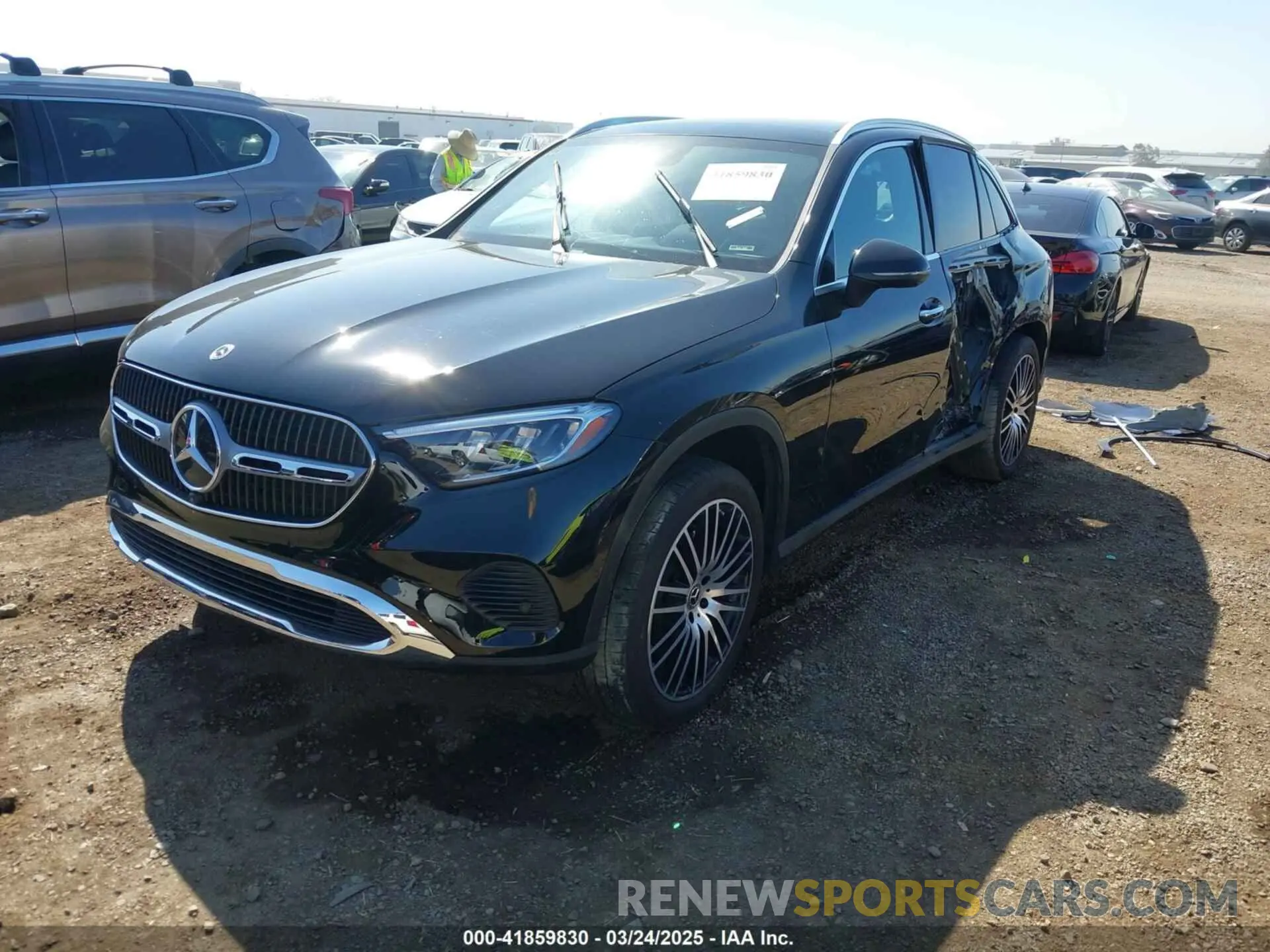 2 Photograph of a damaged car W1NKM4HB2RF190431 MERCEDES-BENZ GLC 2024