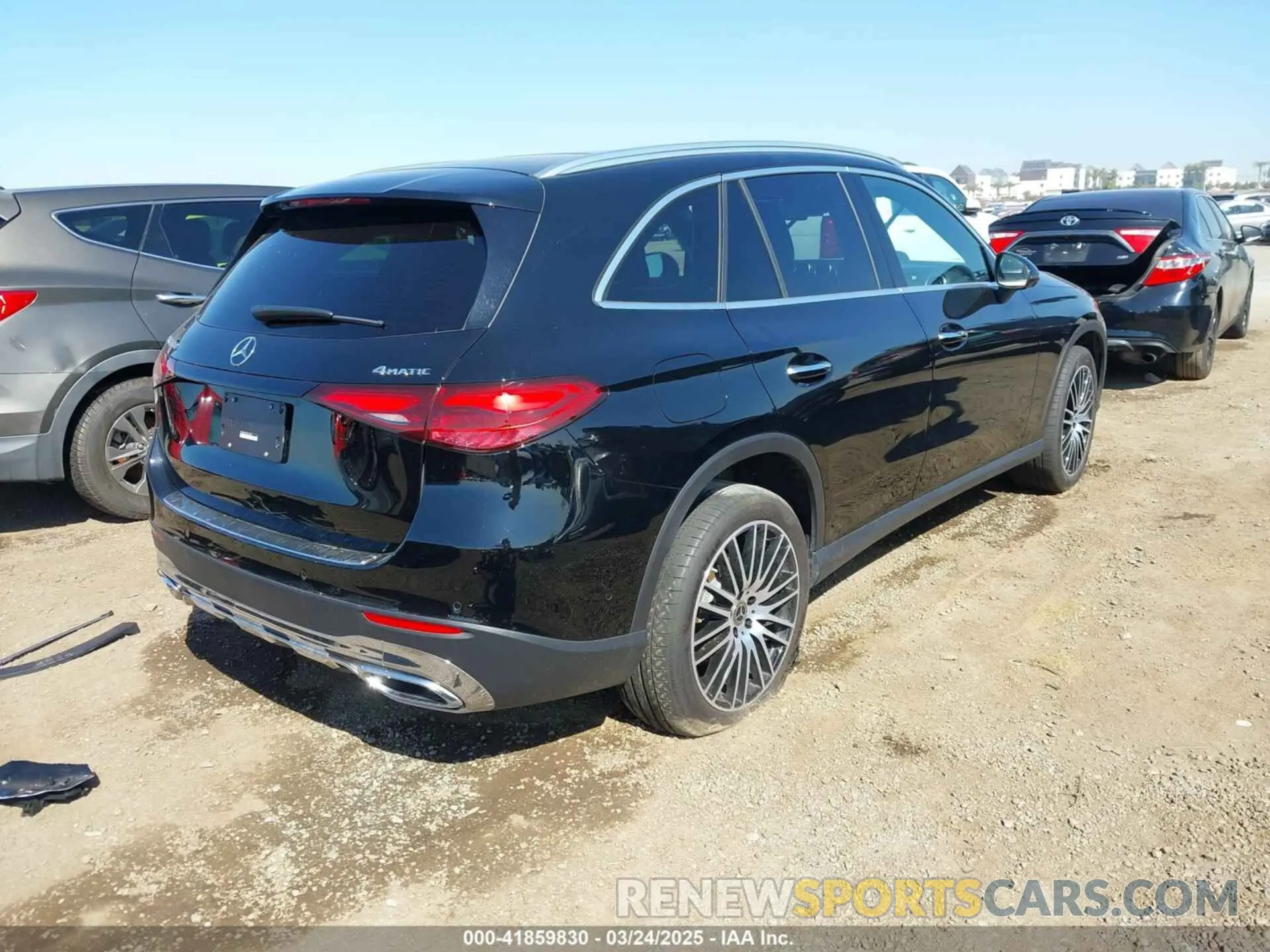 4 Photograph of a damaged car W1NKM4HB2RF190431 MERCEDES-BENZ GLC 2024