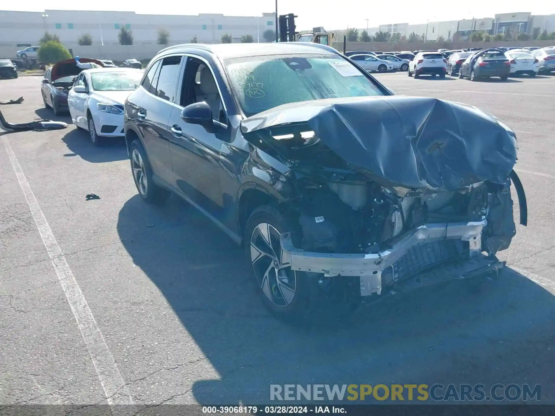 1 Photograph of a damaged car W1NKM4HB4RF100986 MERCEDES-BENZ GLC 2024