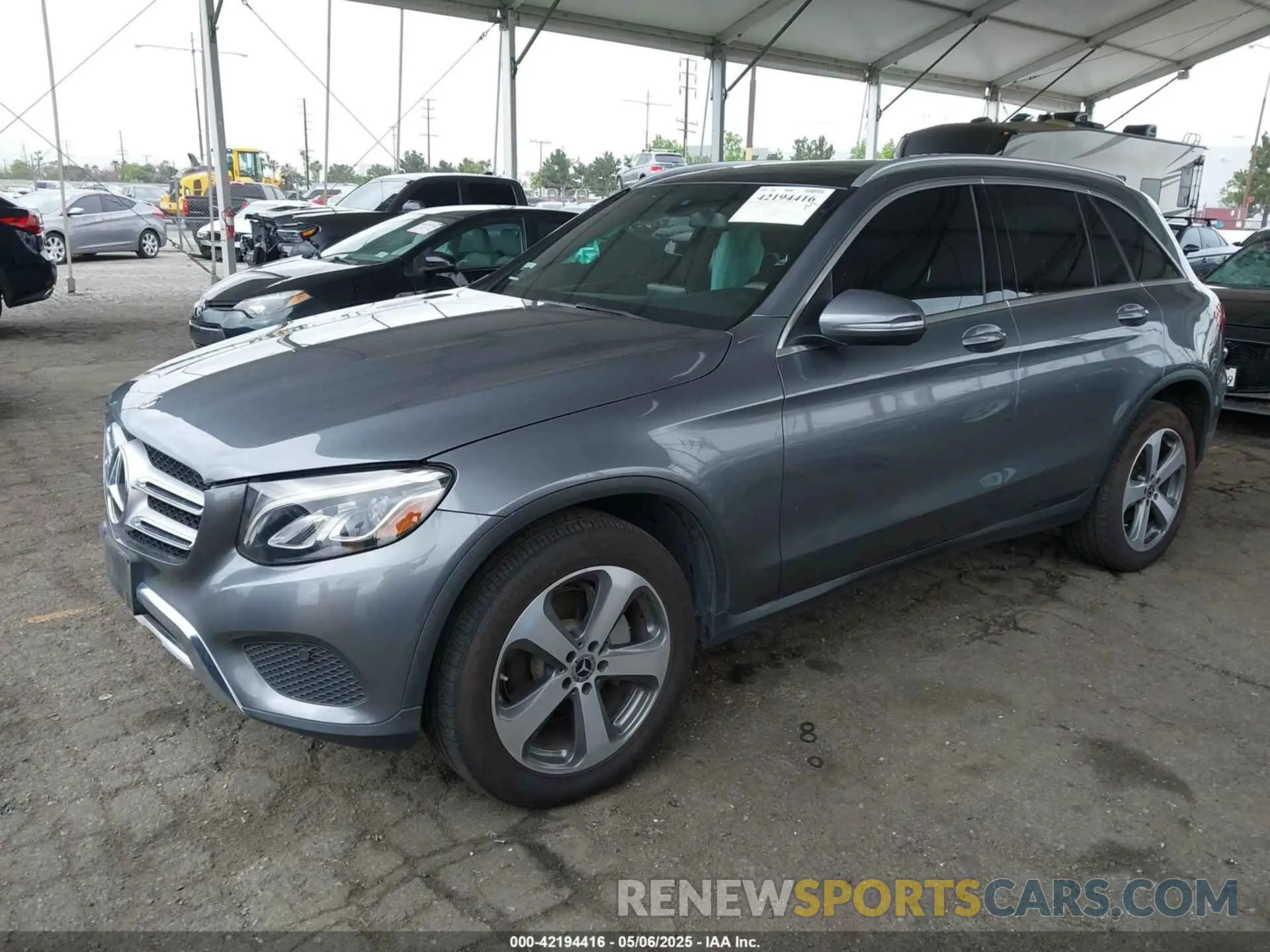2 Photograph of a damaged car WDC0G4JB0KF507123 MERCEDES-BENZ GLC 300 2019
