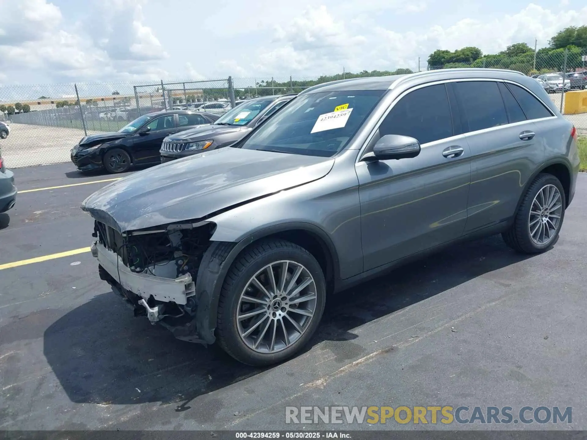2 Photograph of a damaged car WDC0G4JB6K1000255 MERCEDES-BENZ GLC 300 2019
