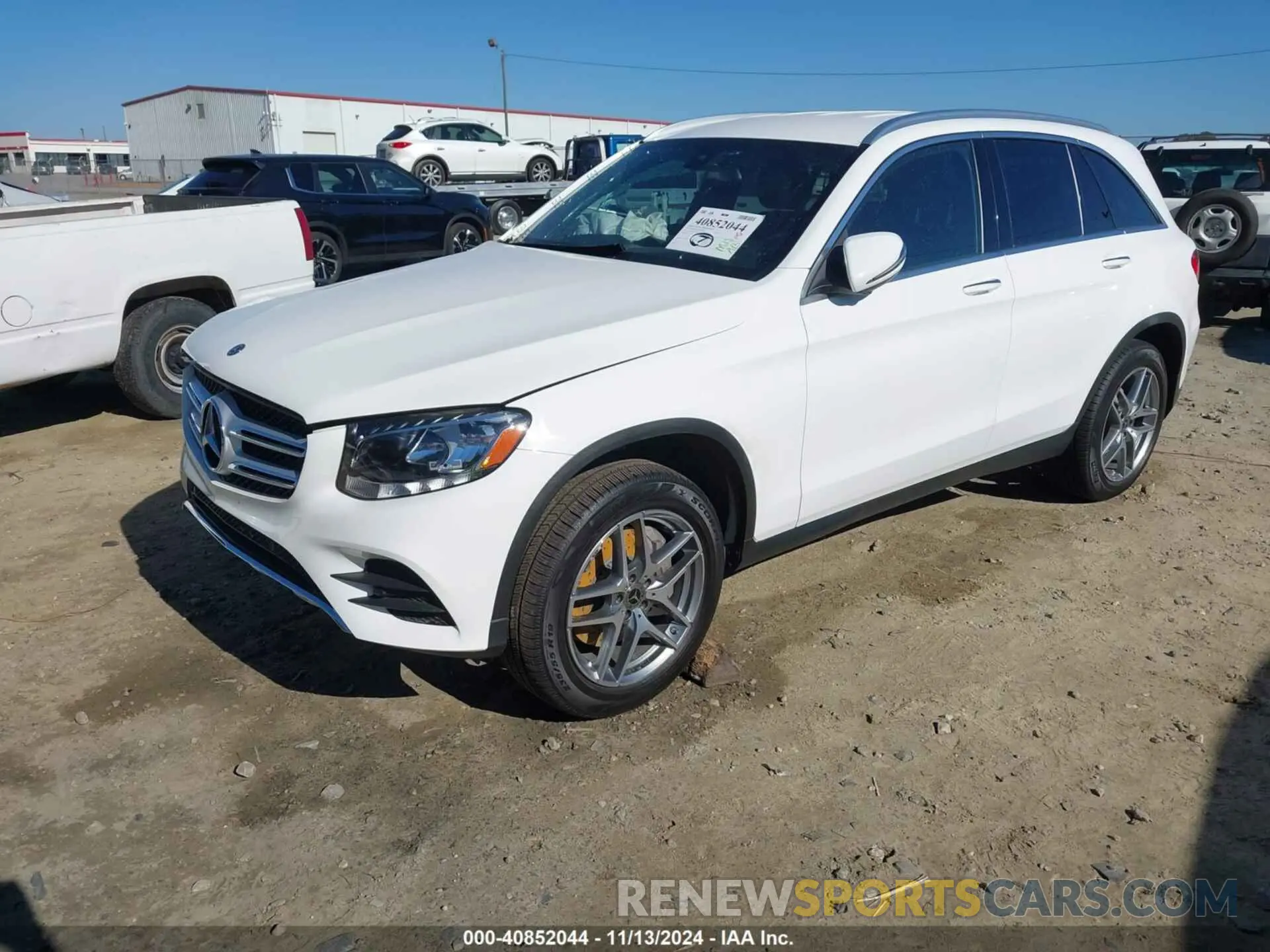 2 Photograph of a damaged car WDC0G4JB8KV147086 MERCEDES-BENZ GLC 300 2019