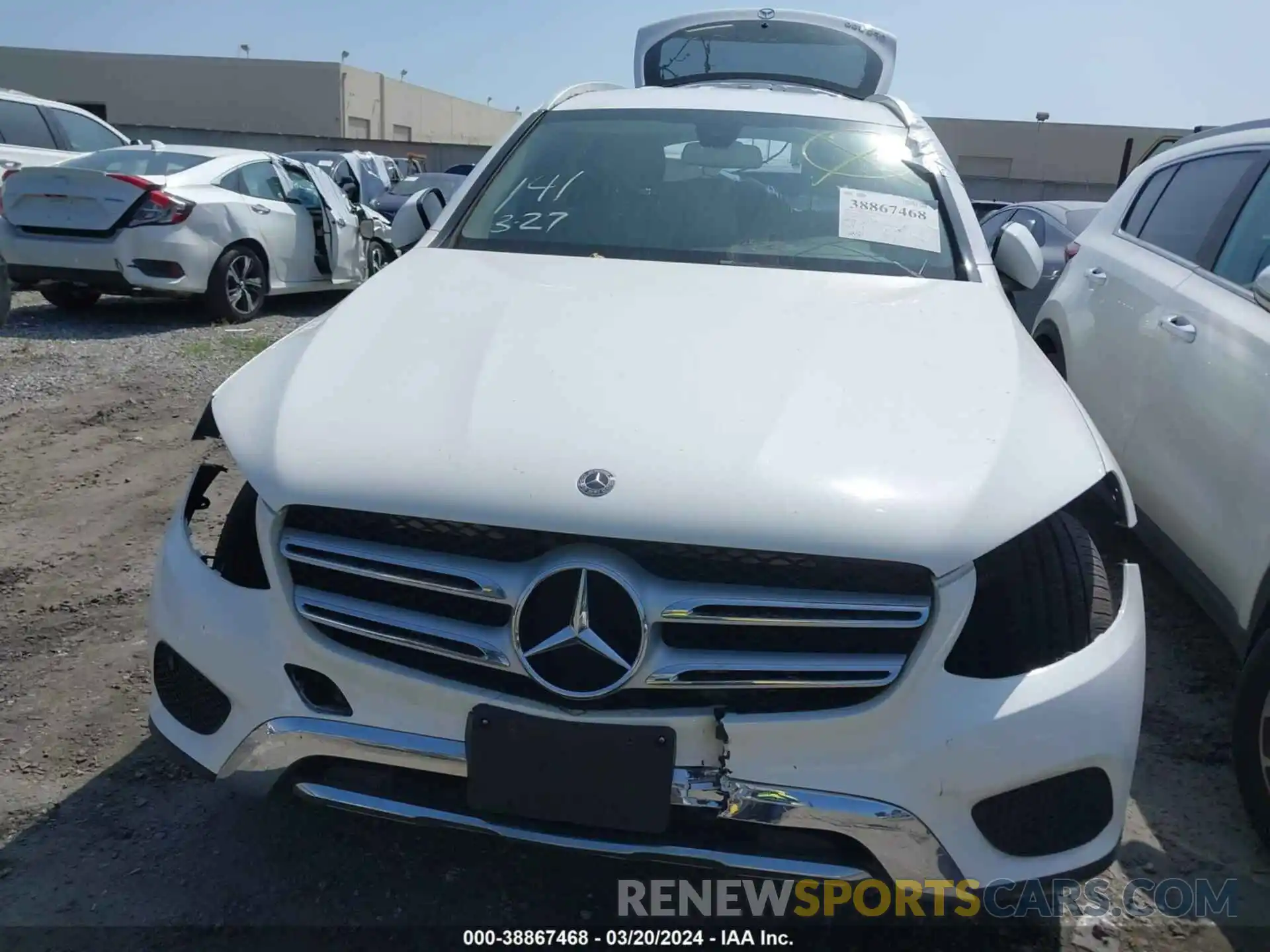 13 Photograph of a damaged car WDC0G4JB8KV151462 MERCEDES-BENZ GLC 300 2019