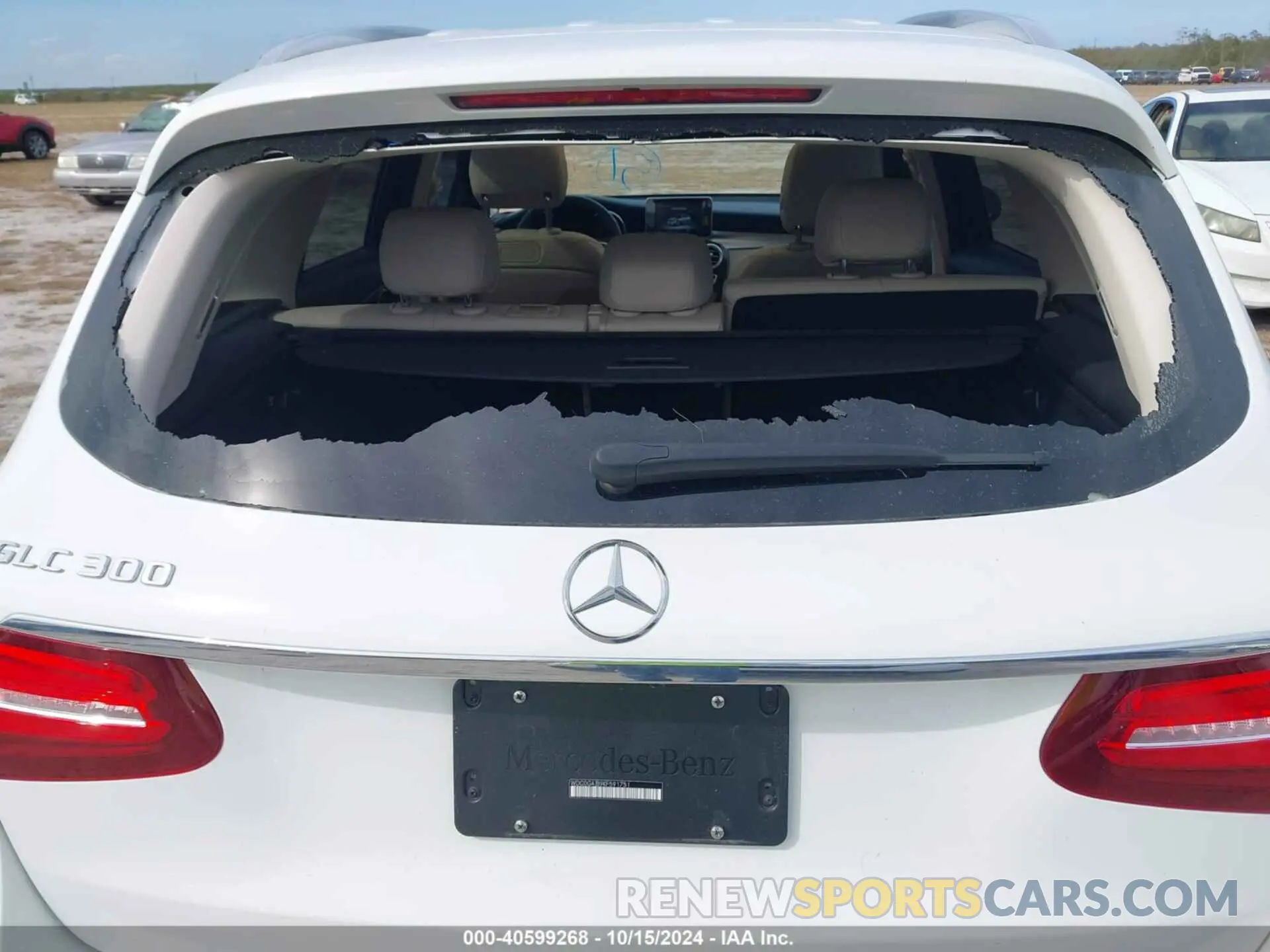 6 Photograph of a damaged car WDC0G4JB9KF591751 MERCEDES-BENZ GLC 300 2019