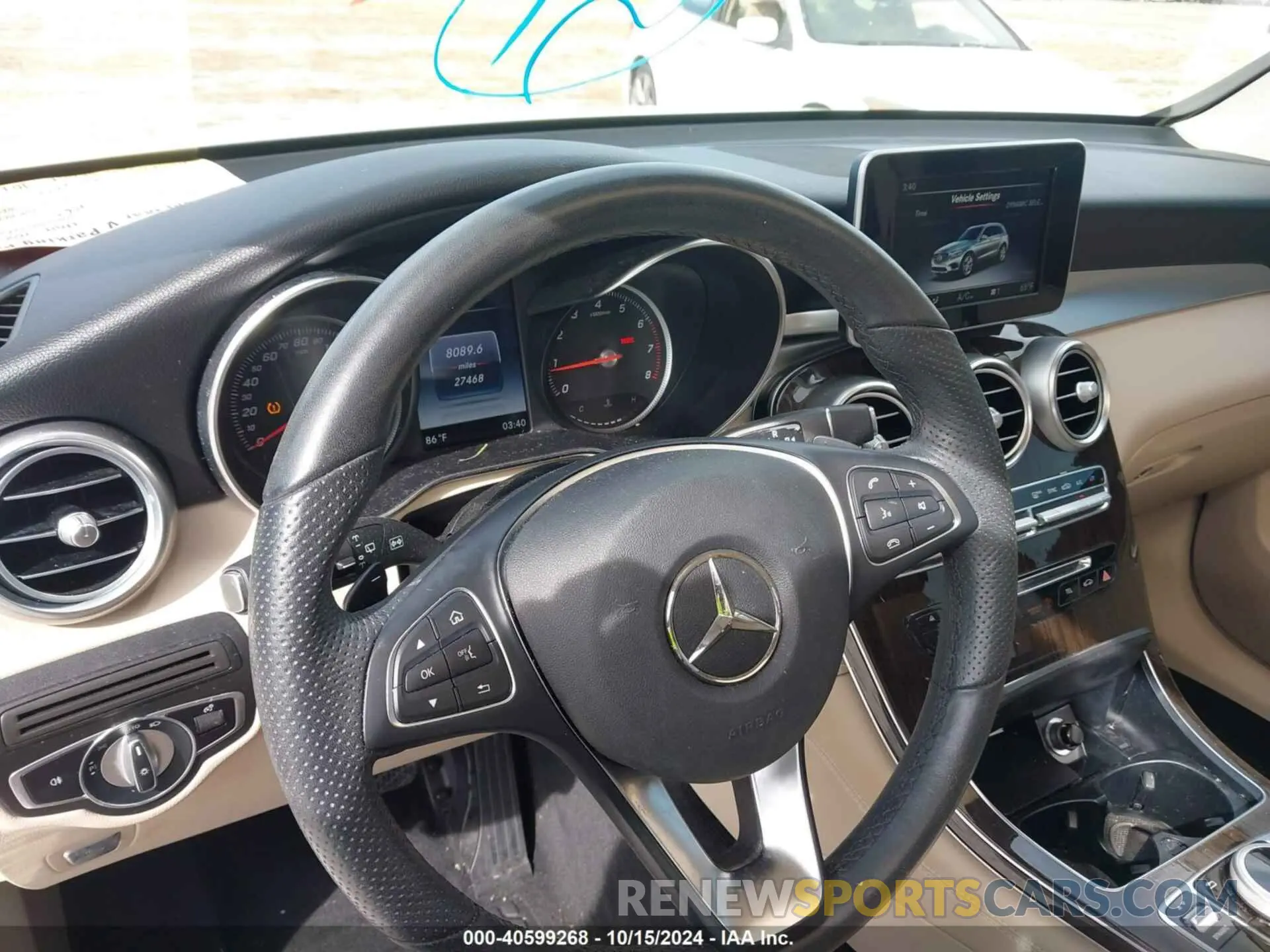7 Photograph of a damaged car WDC0G4JB9KF591751 MERCEDES-BENZ GLC 300 2019