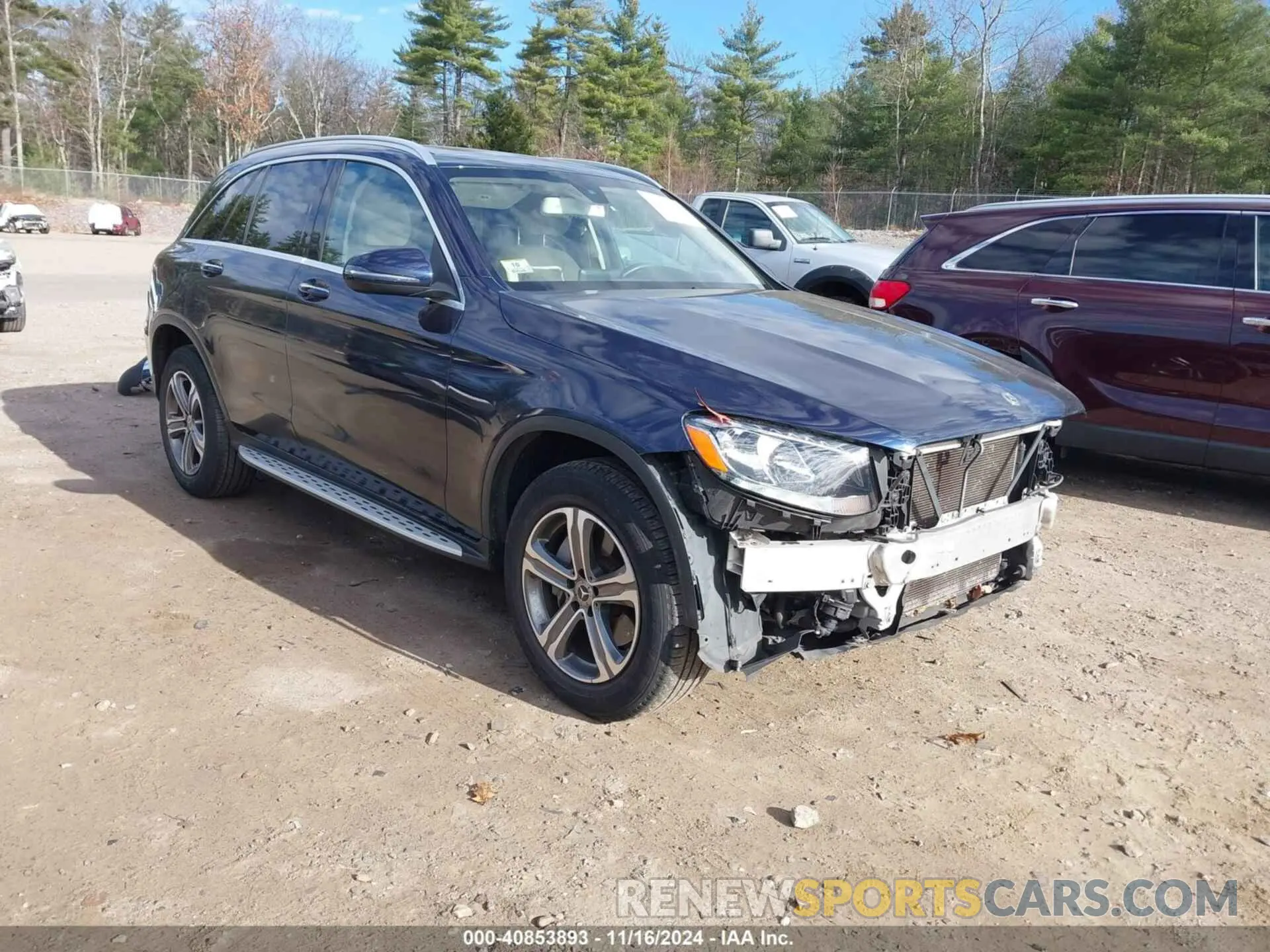 1 Photograph of a damaged car WDC0G4KB1KV123310 MERCEDES-BENZ GLC 300 2019