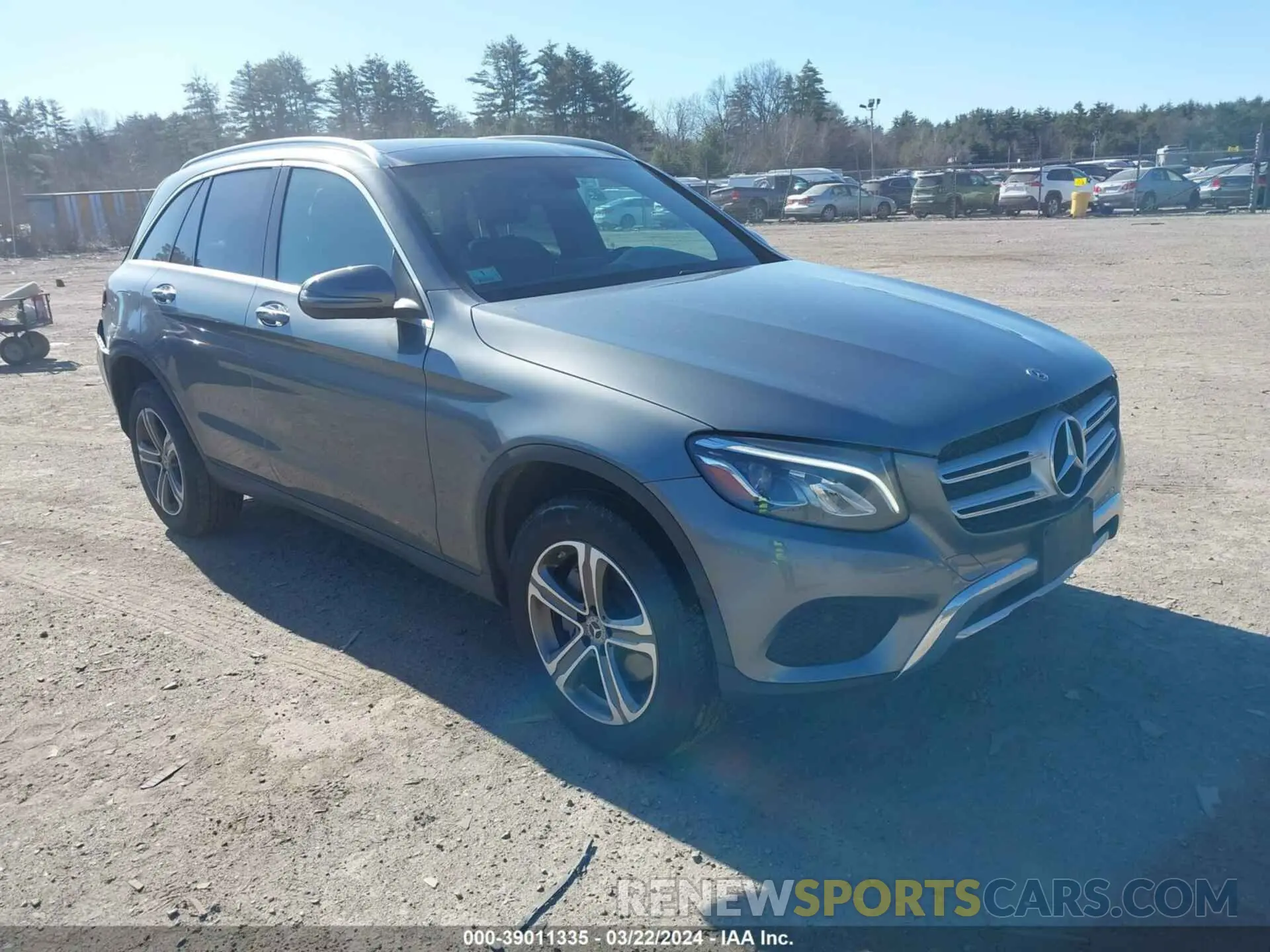 1 Photograph of a damaged car WDC0G4KB1KV144514 MERCEDES-BENZ GLC 300 2019