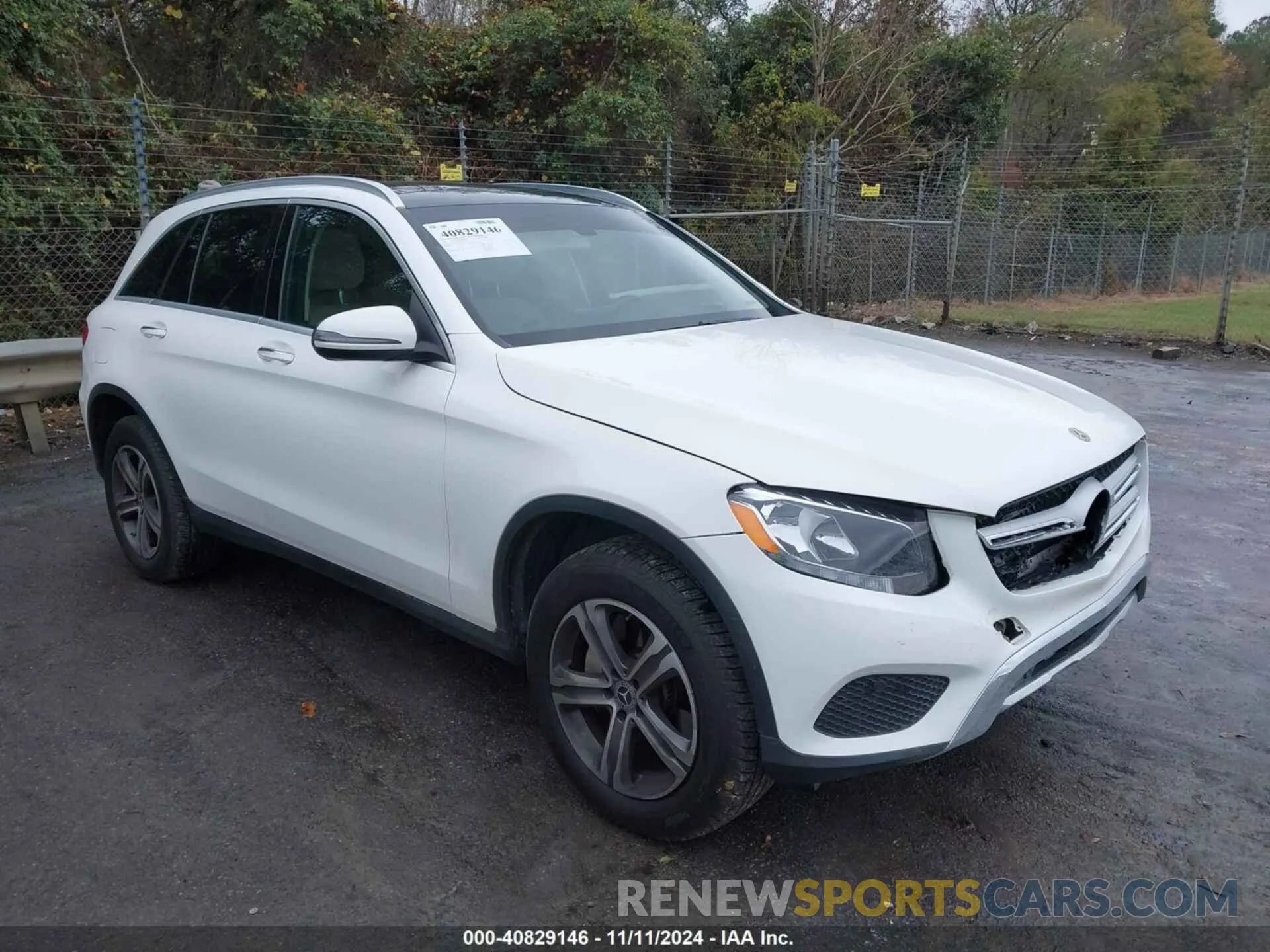 1 Photograph of a damaged car WDC0G4KB2KV147678 MERCEDES-BENZ GLC 300 2019