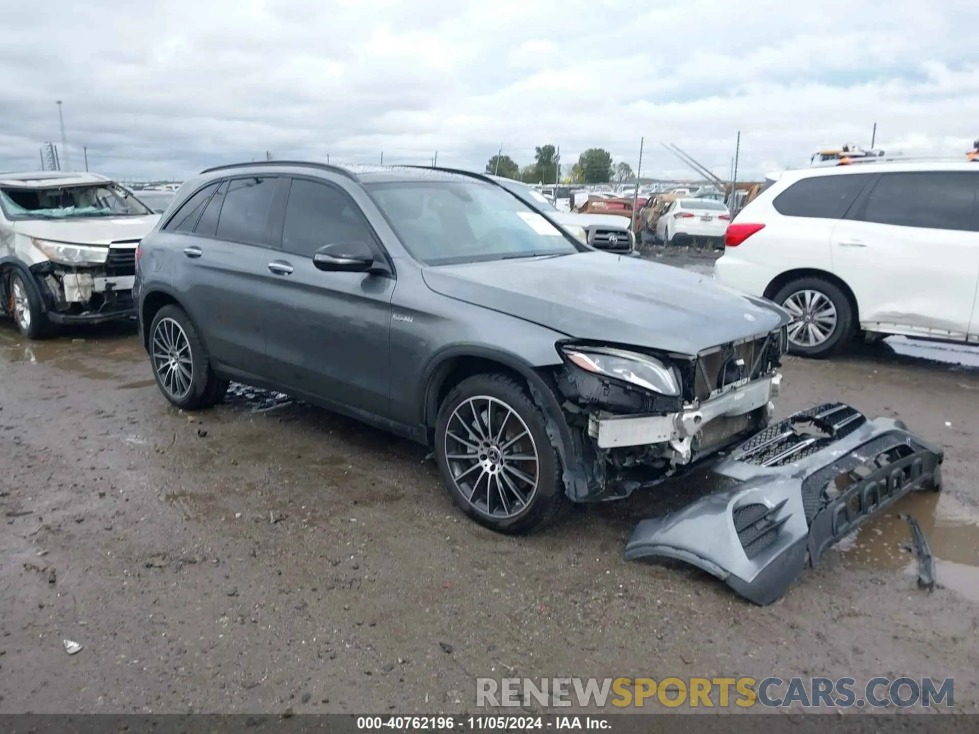 1 Photograph of a damaged car WDC0G4KB4KV191259 MERCEDES-BENZ GLC 300 2019