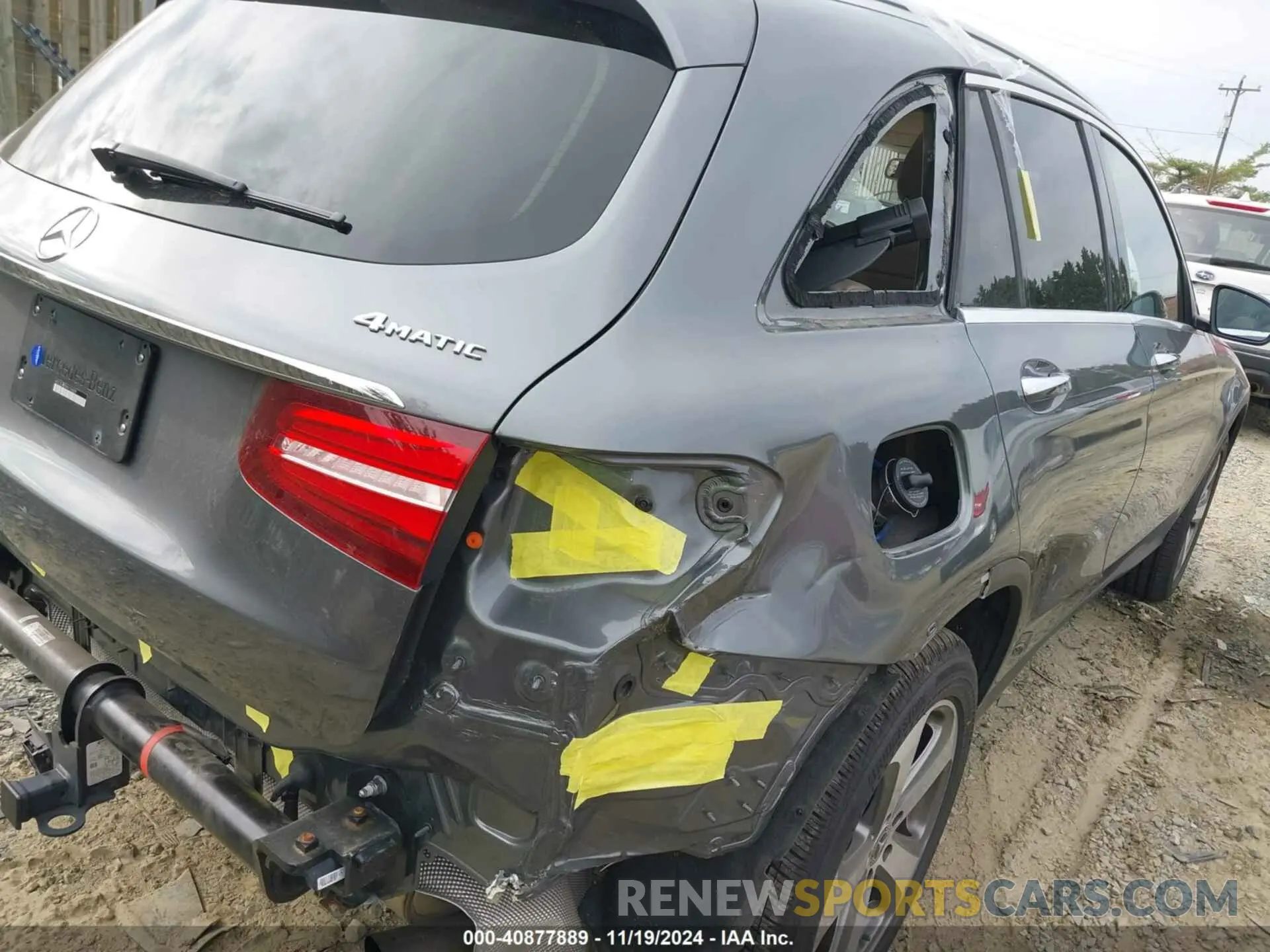 6 Photograph of a damaged car WDC0G4KB5KV156889 MERCEDES-BENZ GLC 300 2019