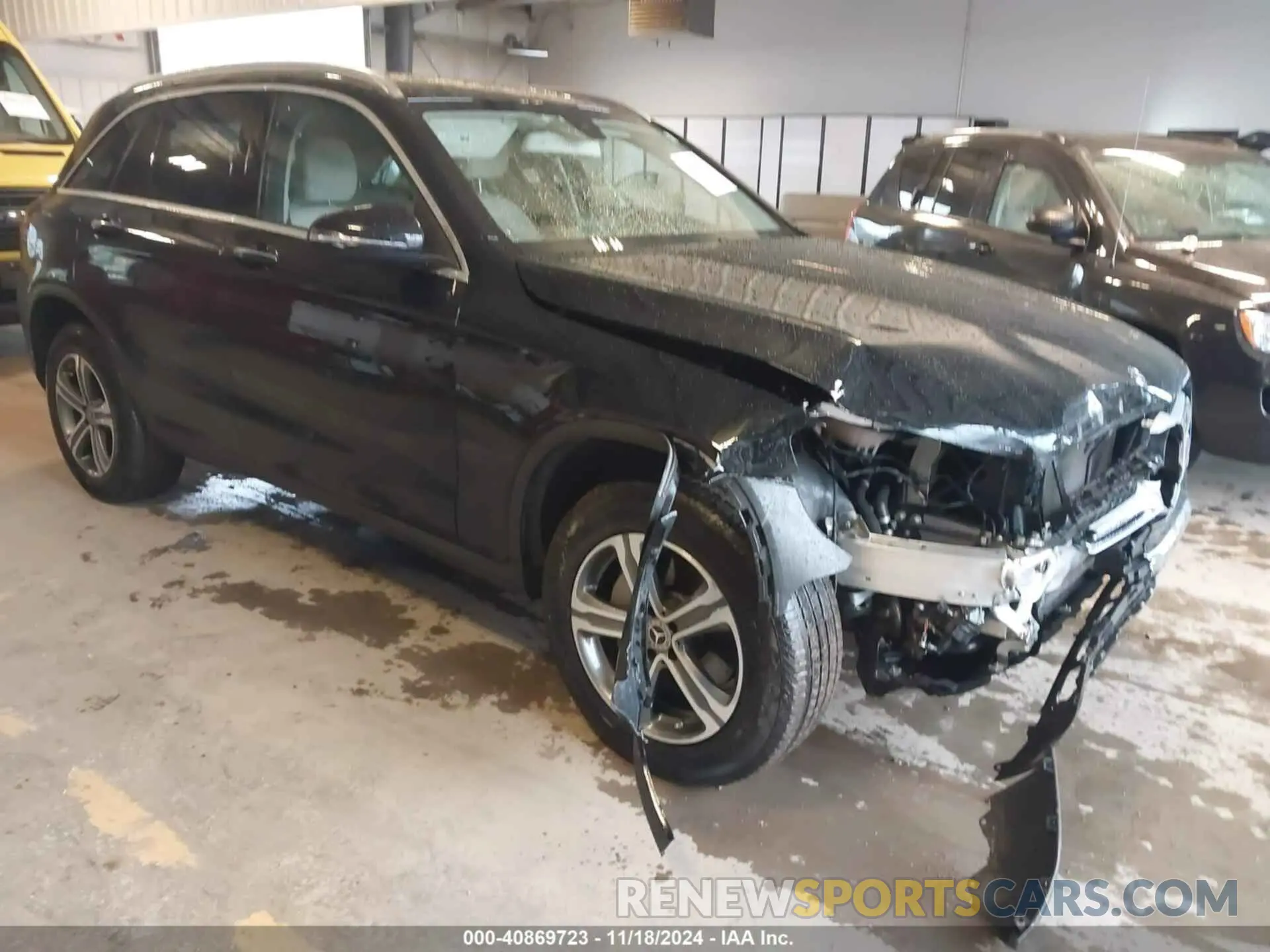 1 Photograph of a damaged car WDC0G4KB6KV149434 MERCEDES-BENZ GLC 300 2019