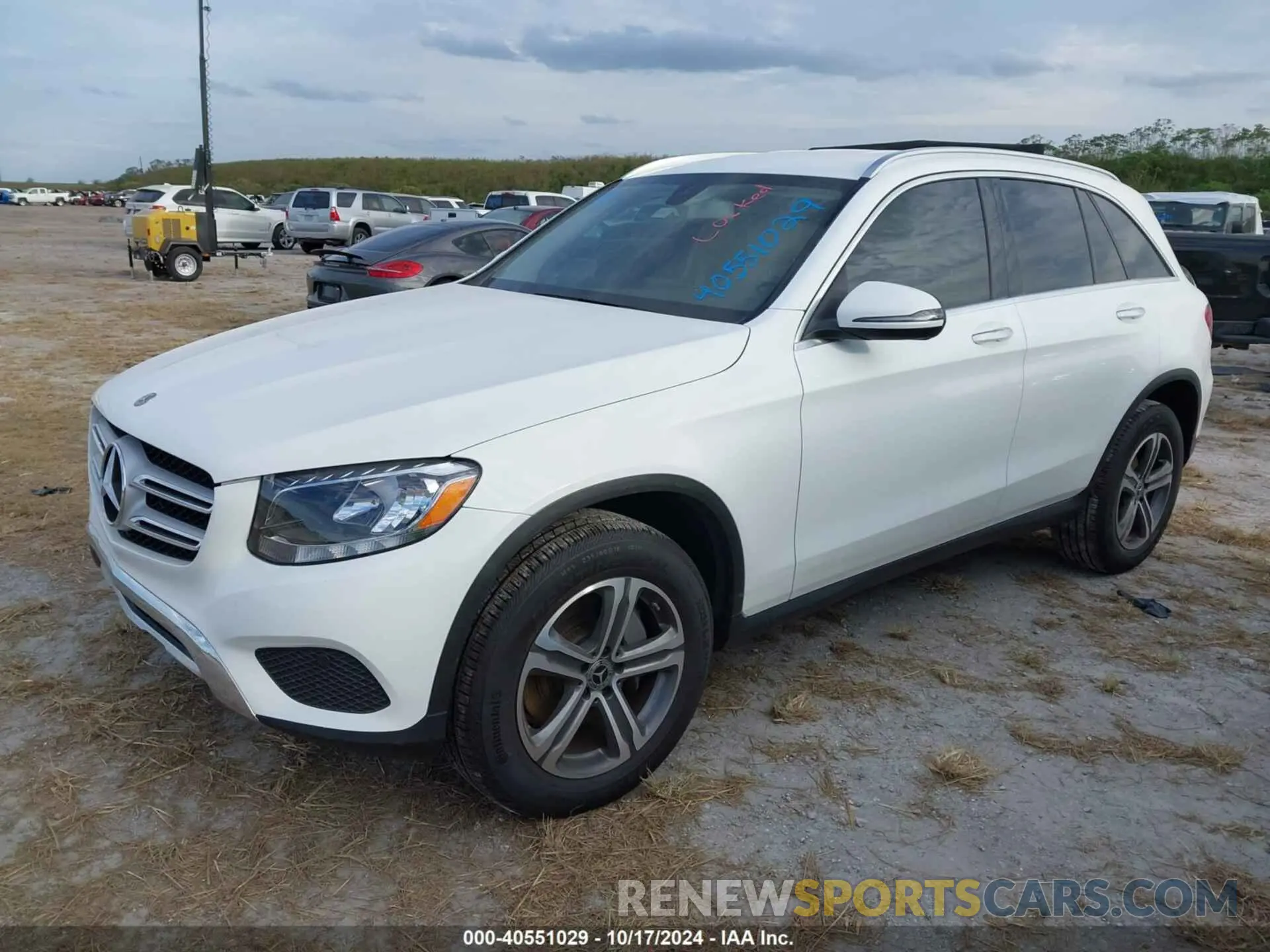 2 Photograph of a damaged car WDC0G4KB8KF659990 MERCEDES-BENZ GLC 300 2019
