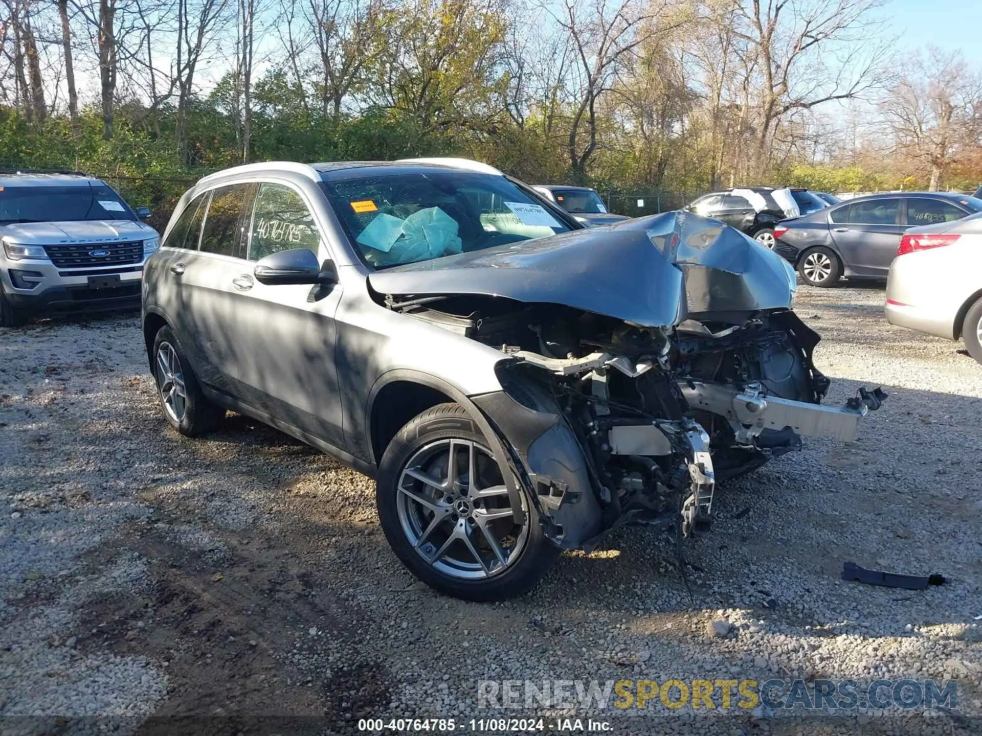 1 Photograph of a damaged car WDC0G4KB8KV125622 MERCEDES-BENZ GLC 300 2019