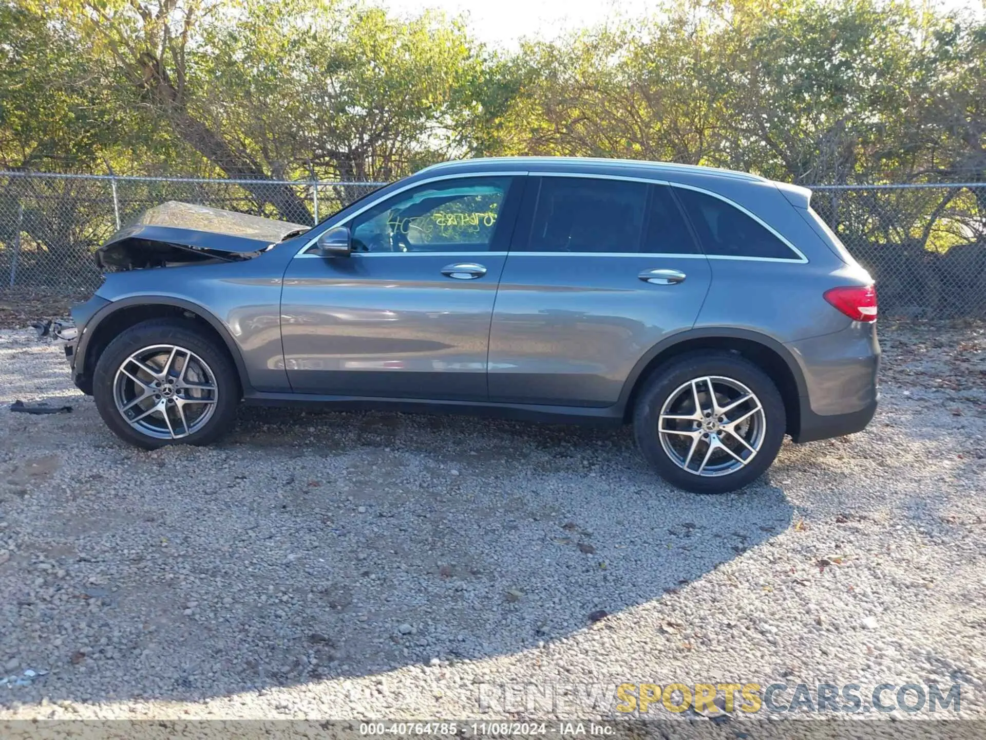 15 Photograph of a damaged car WDC0G4KB8KV125622 MERCEDES-BENZ GLC 300 2019