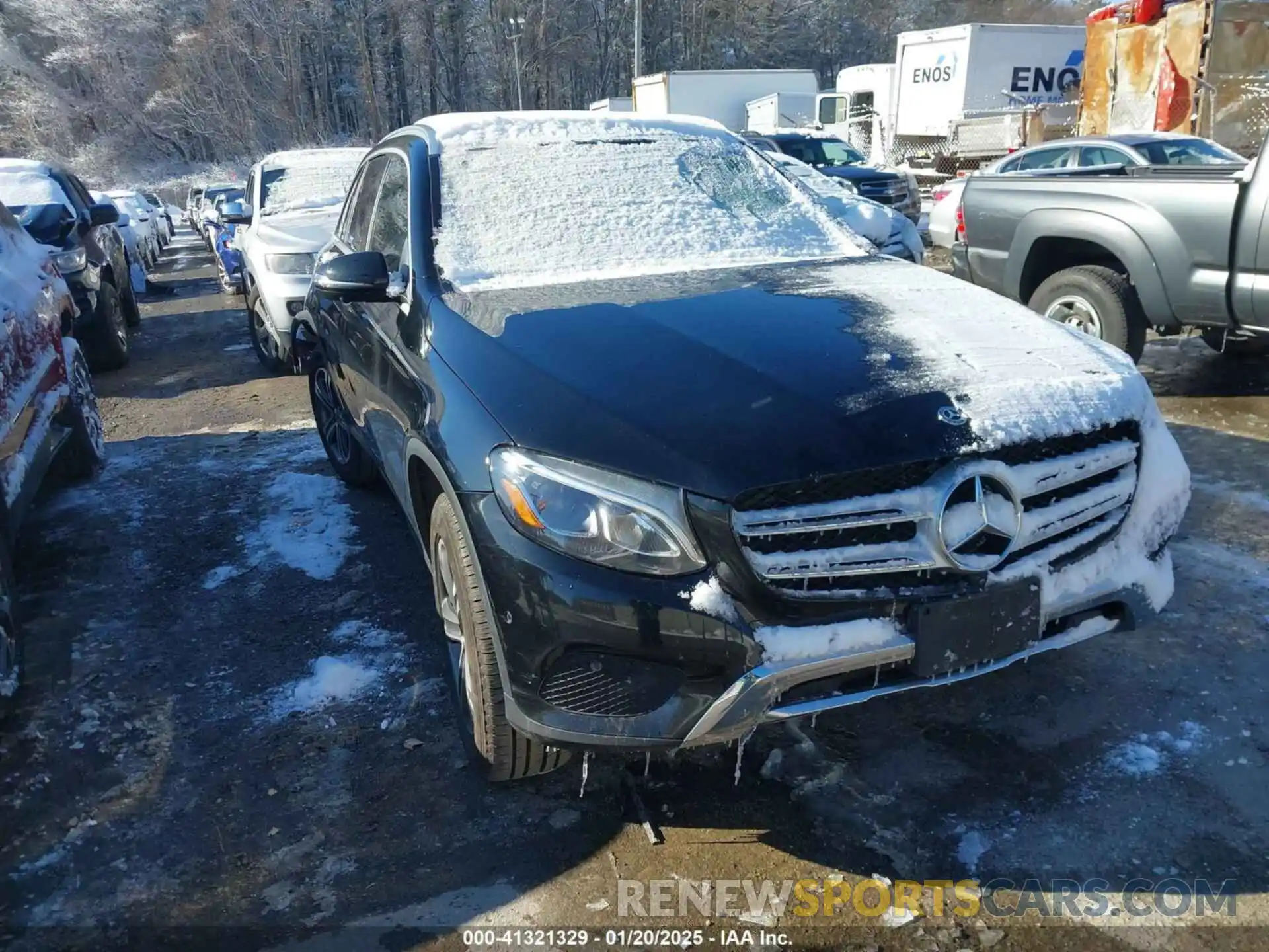 1 Photograph of a damaged car WDC0G4KB8KV163643 MERCEDES-BENZ GLC 300 2019