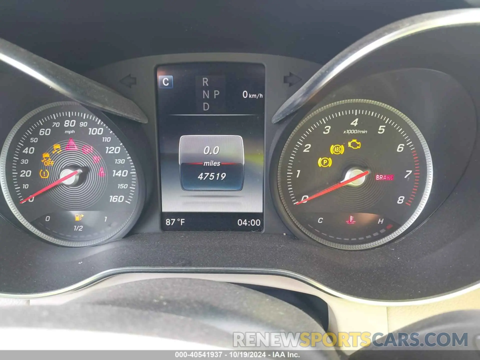 7 Photograph of a damaged car WDC0G4KB9KF548610 MERCEDES-BENZ GLC 300 2019