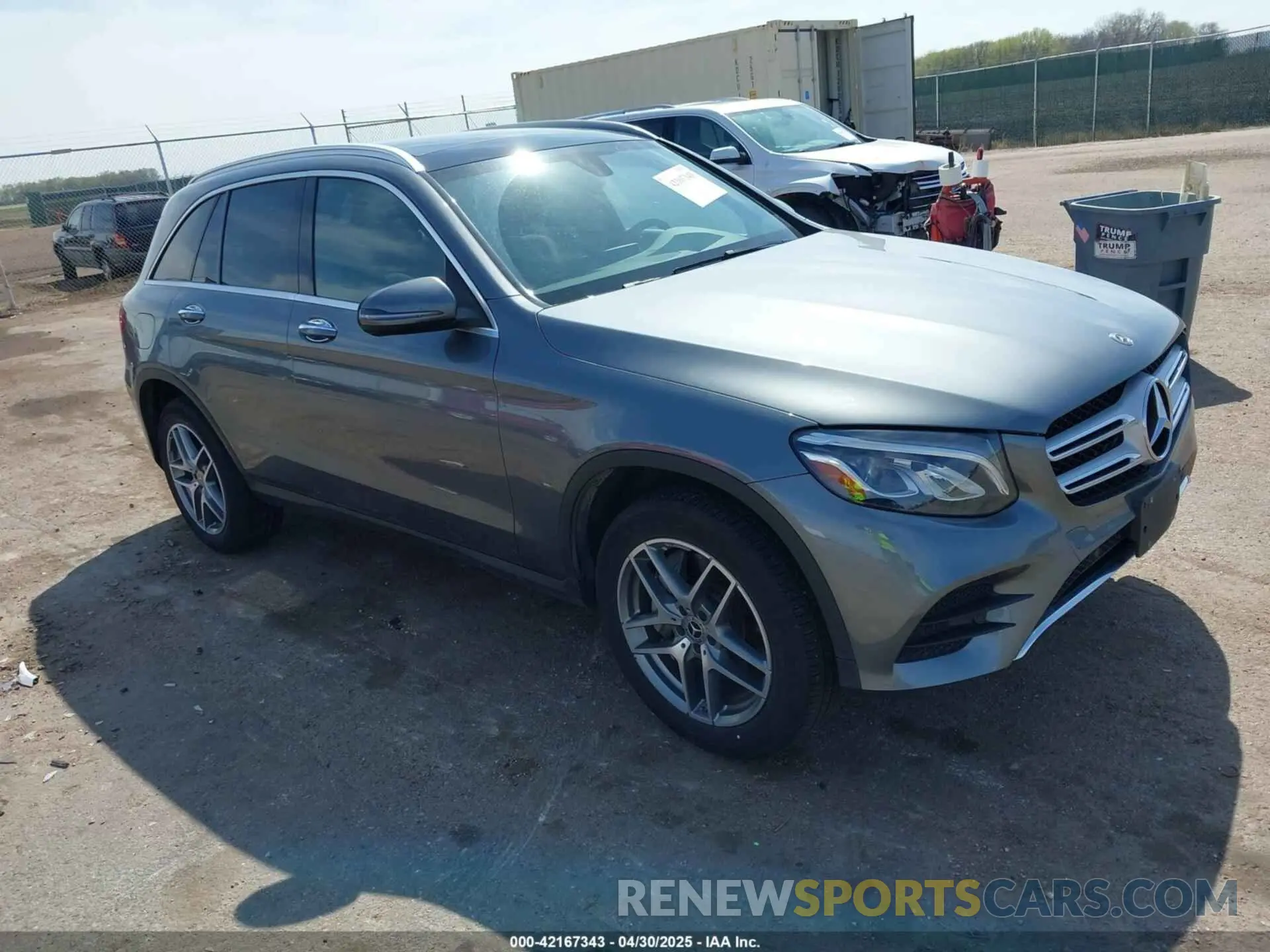 1 Photograph of a damaged car WDC0G4KB9KV147354 MERCEDES-BENZ GLC 300 2019