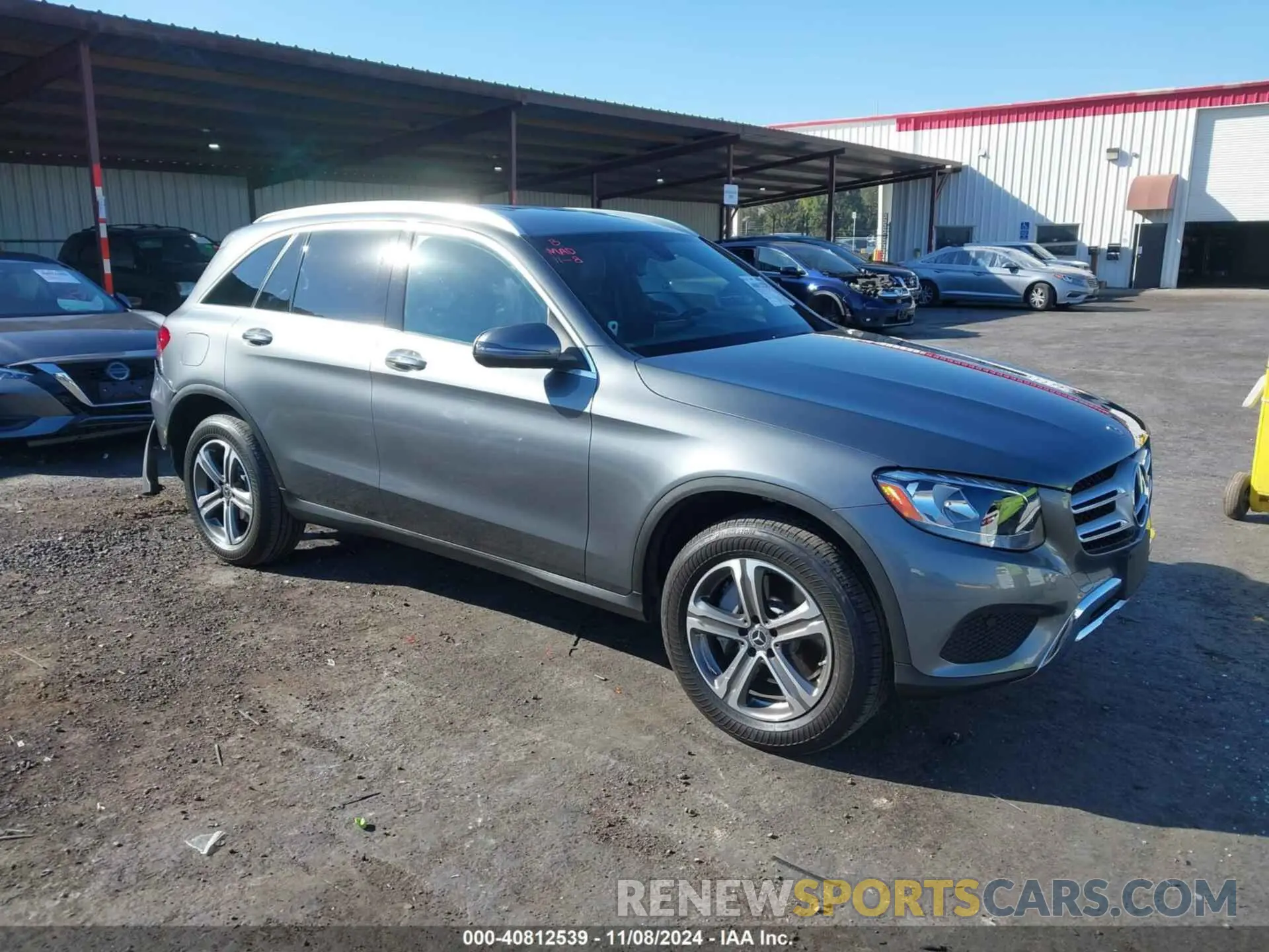 1 Photograph of a damaged car WDC0G4KBXKV127520 MERCEDES-BENZ GLC 300 2019