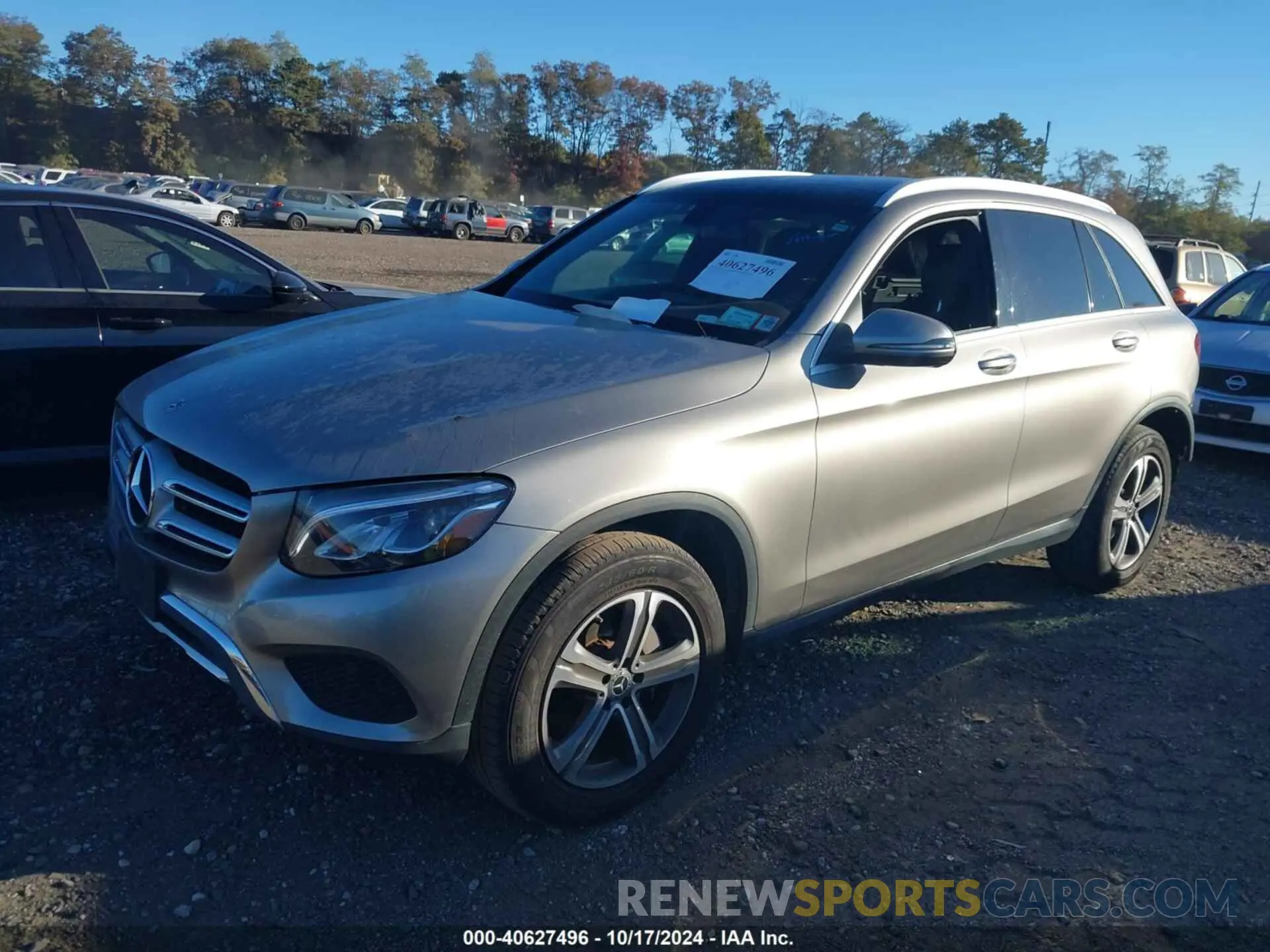 2 Photograph of a damaged car WDC0G4KBXKV191833 MERCEDES-BENZ GLC 300 2019