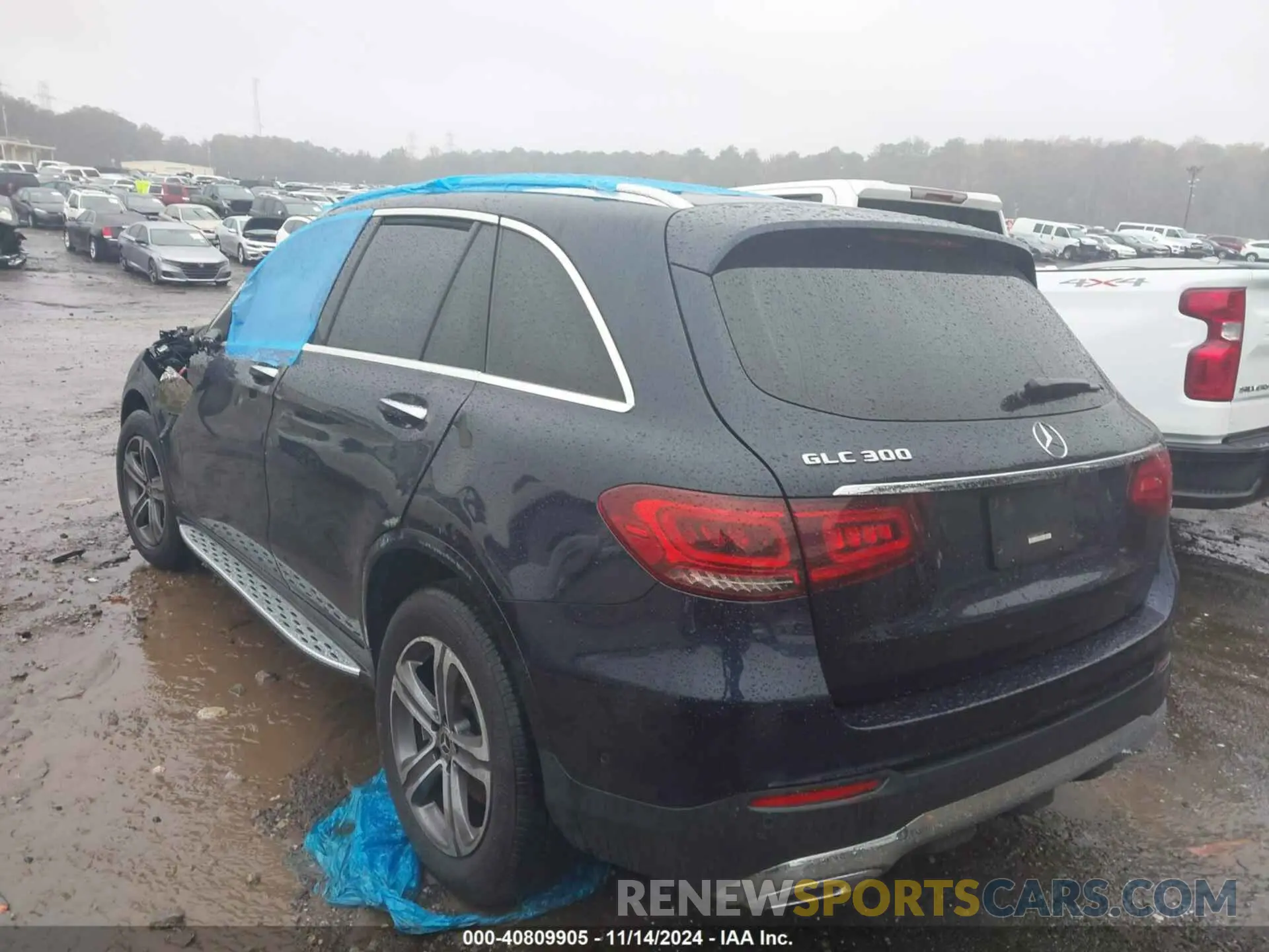 3 Photograph of a damaged car W1N0G8DB3LF778678 MERCEDES-BENZ GLC 300 2020