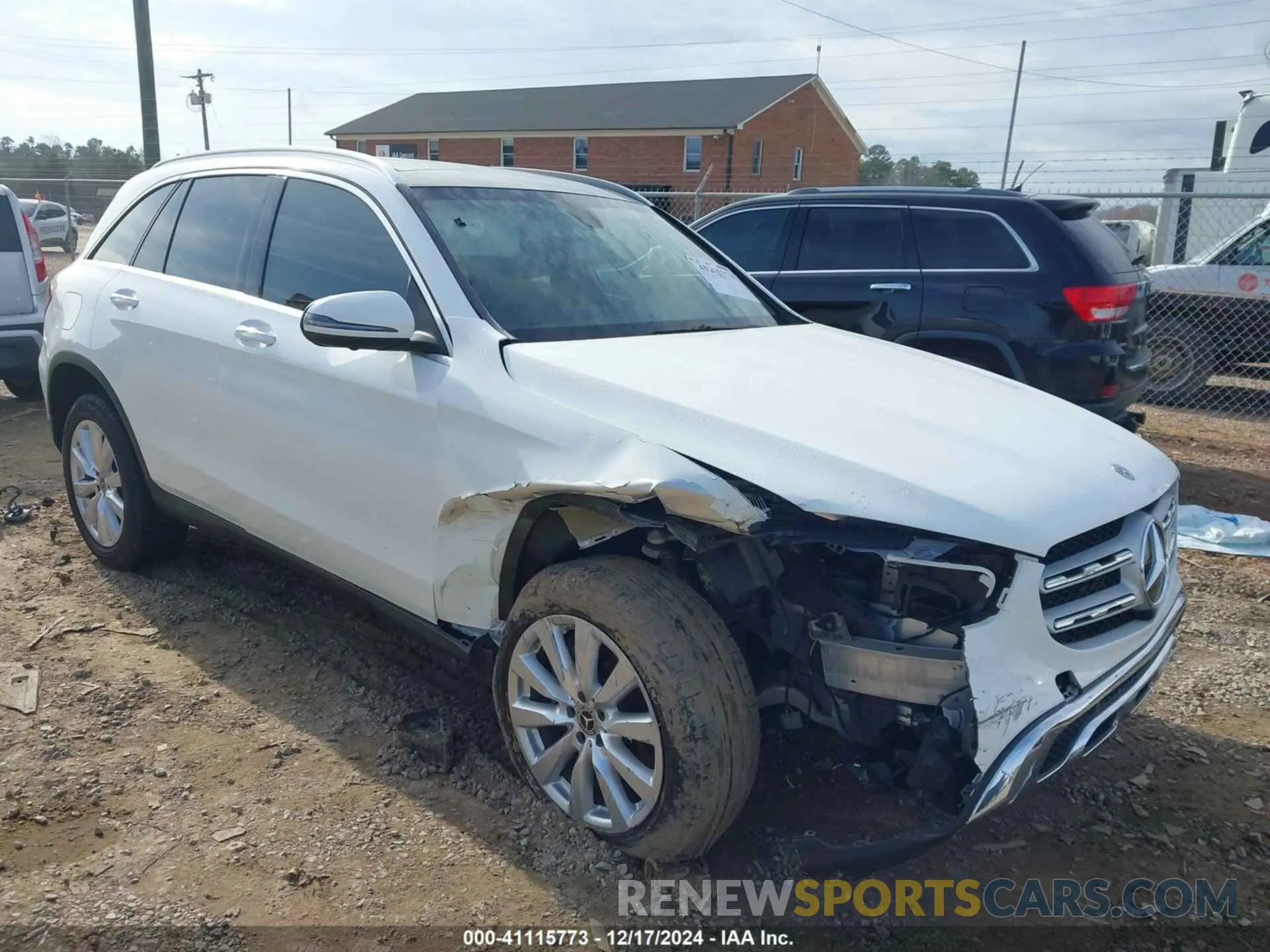 1 Photograph of a damaged car W1N0G8DB3LF788157 MERCEDES-BENZ GLC 300 2020
