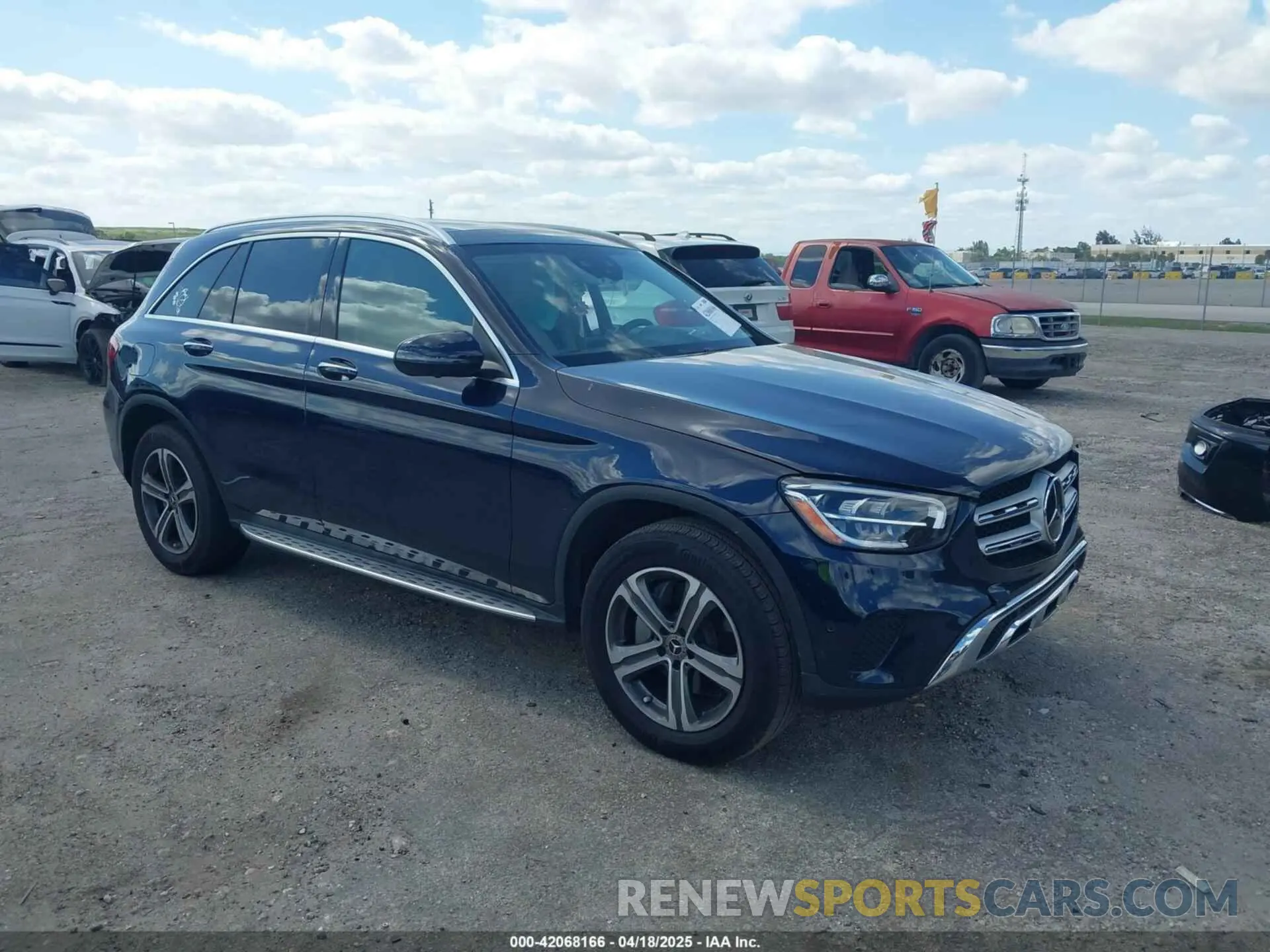 1 Photograph of a damaged car W1N0G8DB6LF798343 MERCEDES-BENZ GLC 300 2020