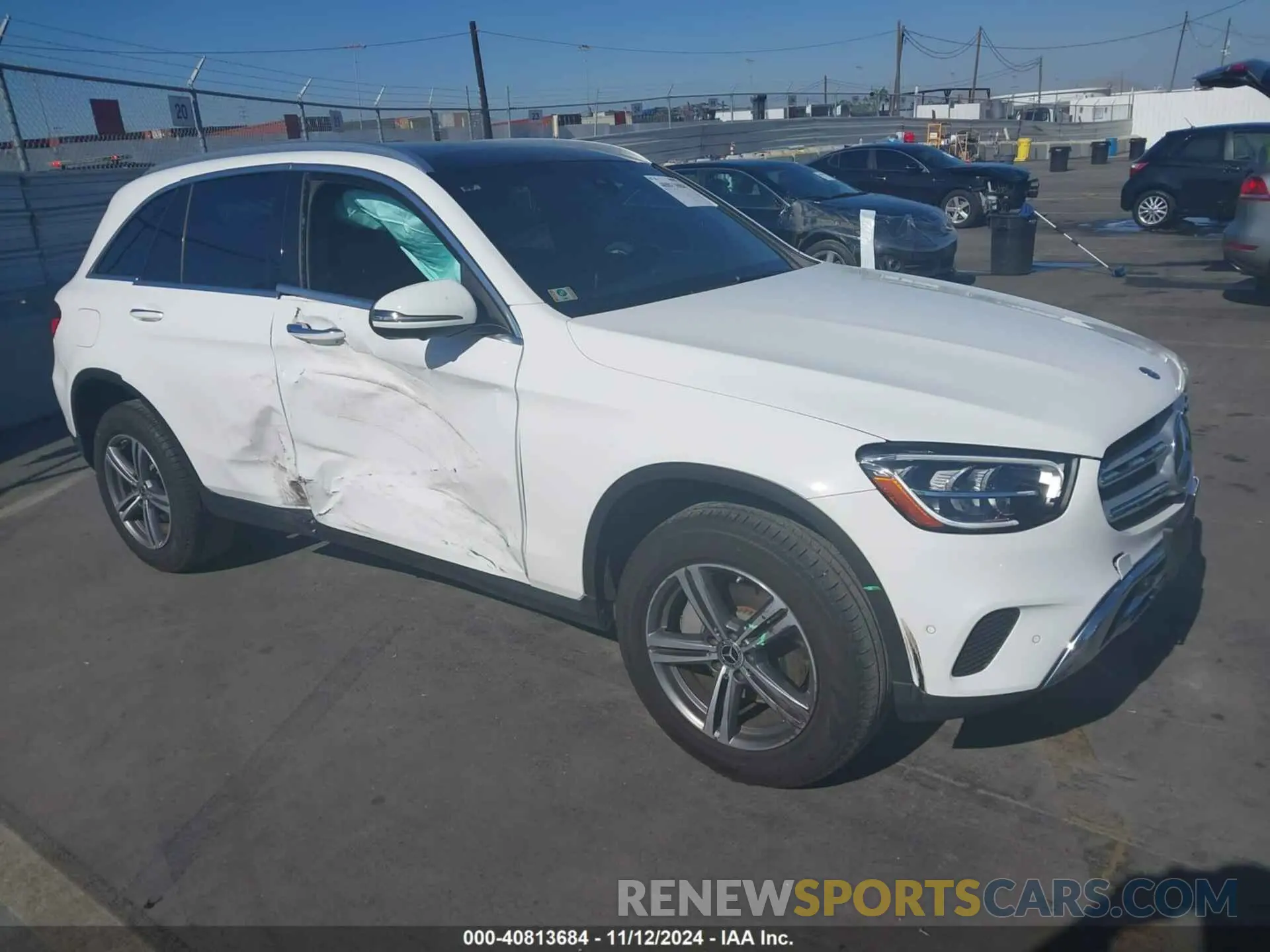 1 Photograph of a damaged car W1N0G8DB7LF808880 MERCEDES-BENZ GLC 300 2020