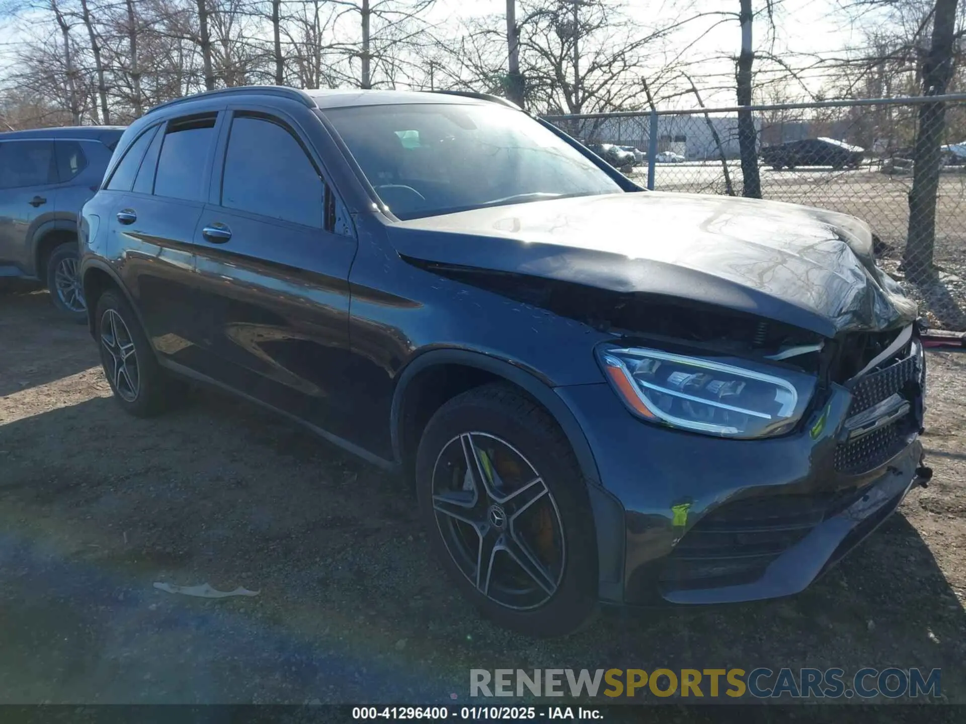 1 Photograph of a damaged car W1N0G8EB3LF815887 MERCEDES-BENZ GLC 300 2020