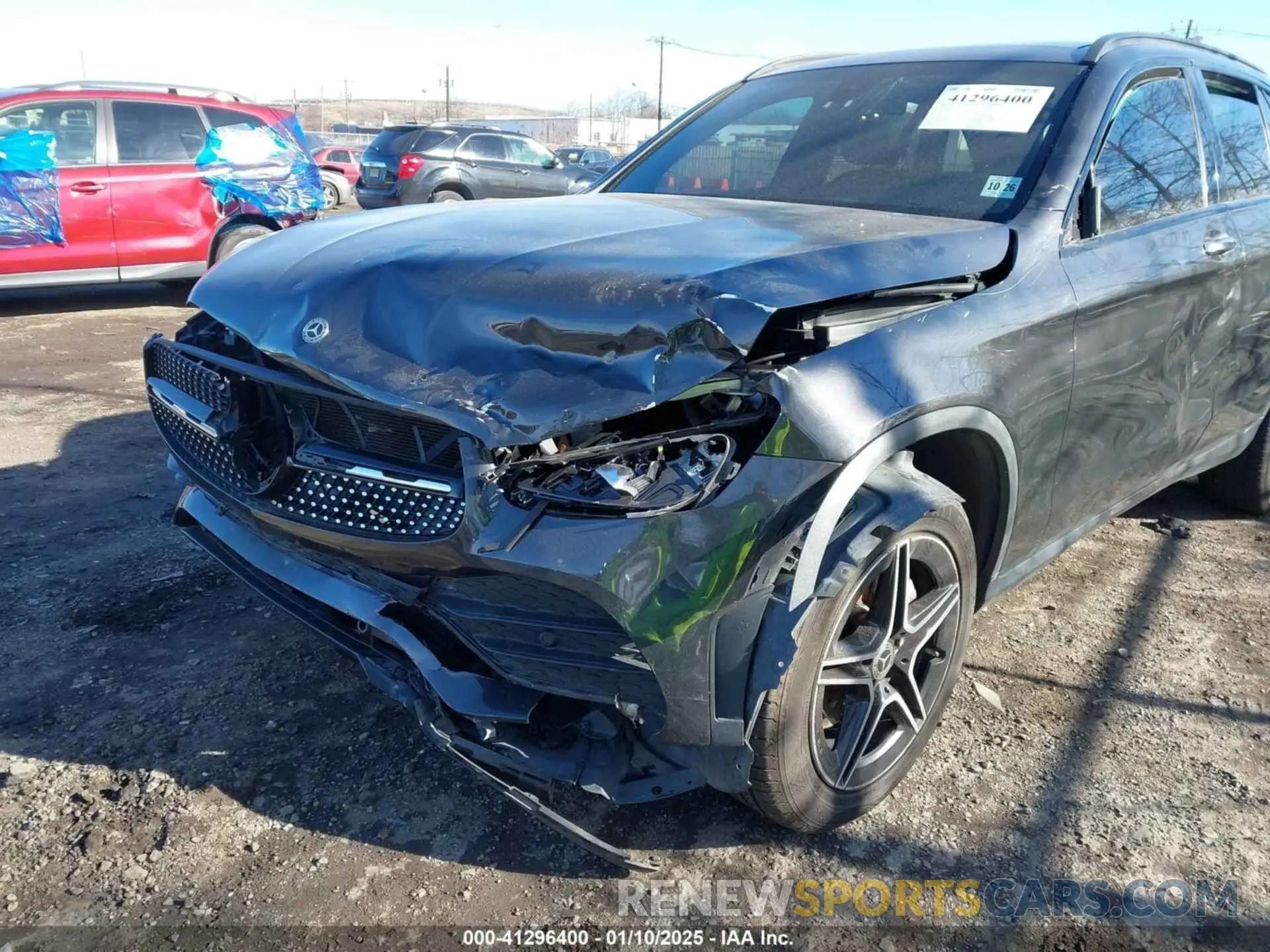 6 Photograph of a damaged car W1N0G8EB3LF815887 MERCEDES-BENZ GLC 300 2020