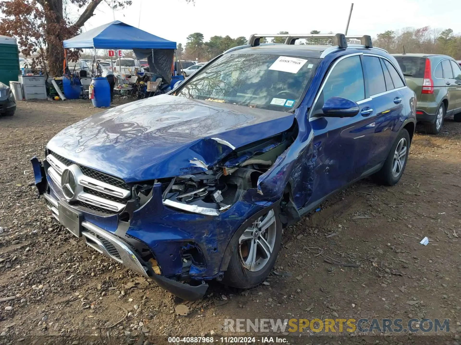 2 Photograph of a damaged car W1N0G8EB6LF759086 MERCEDES-BENZ GLC 300 2020