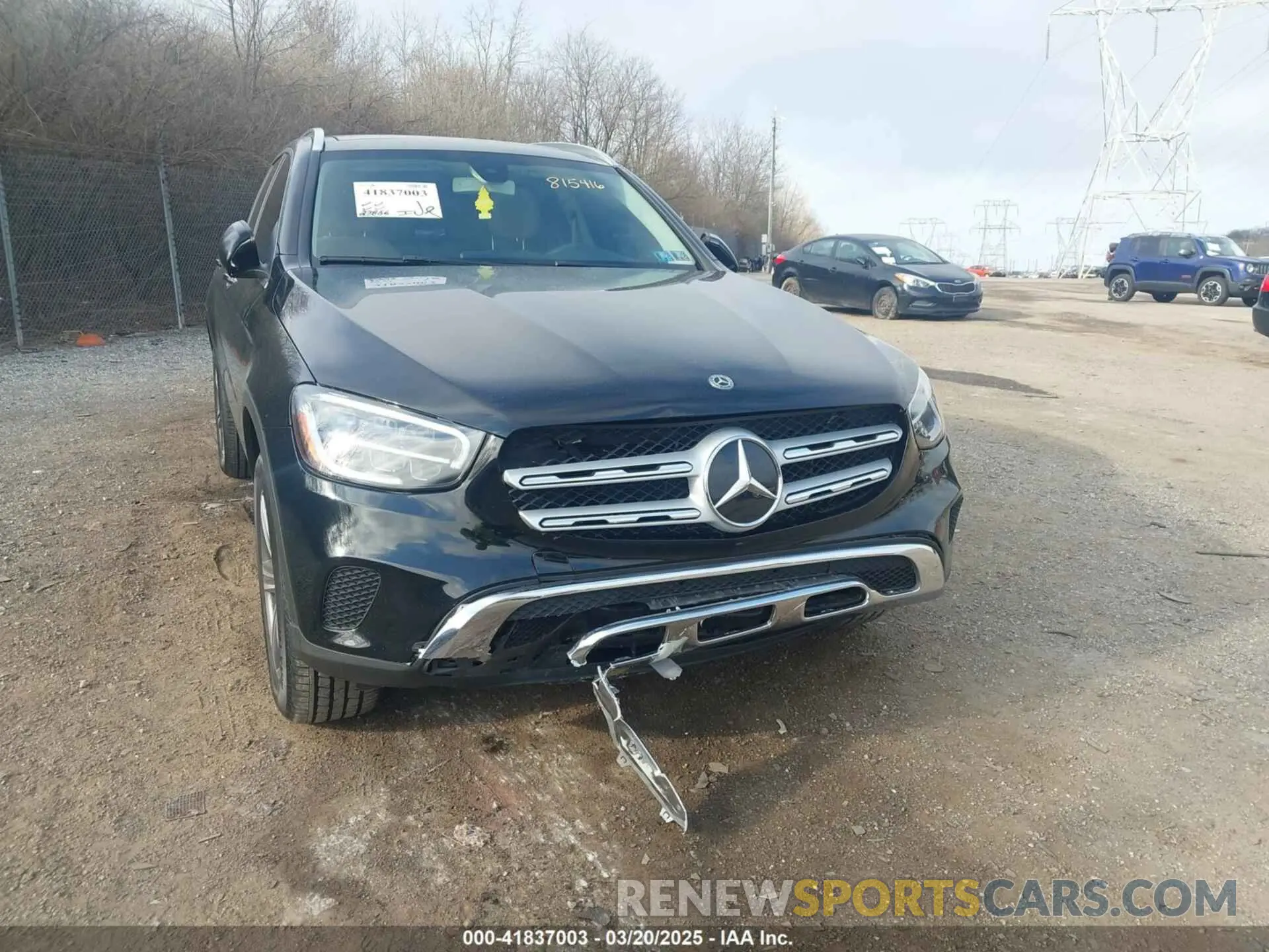 17 Photograph of a damaged car W1N0G8EB8LF815416 MERCEDES-BENZ GLC 300 2020