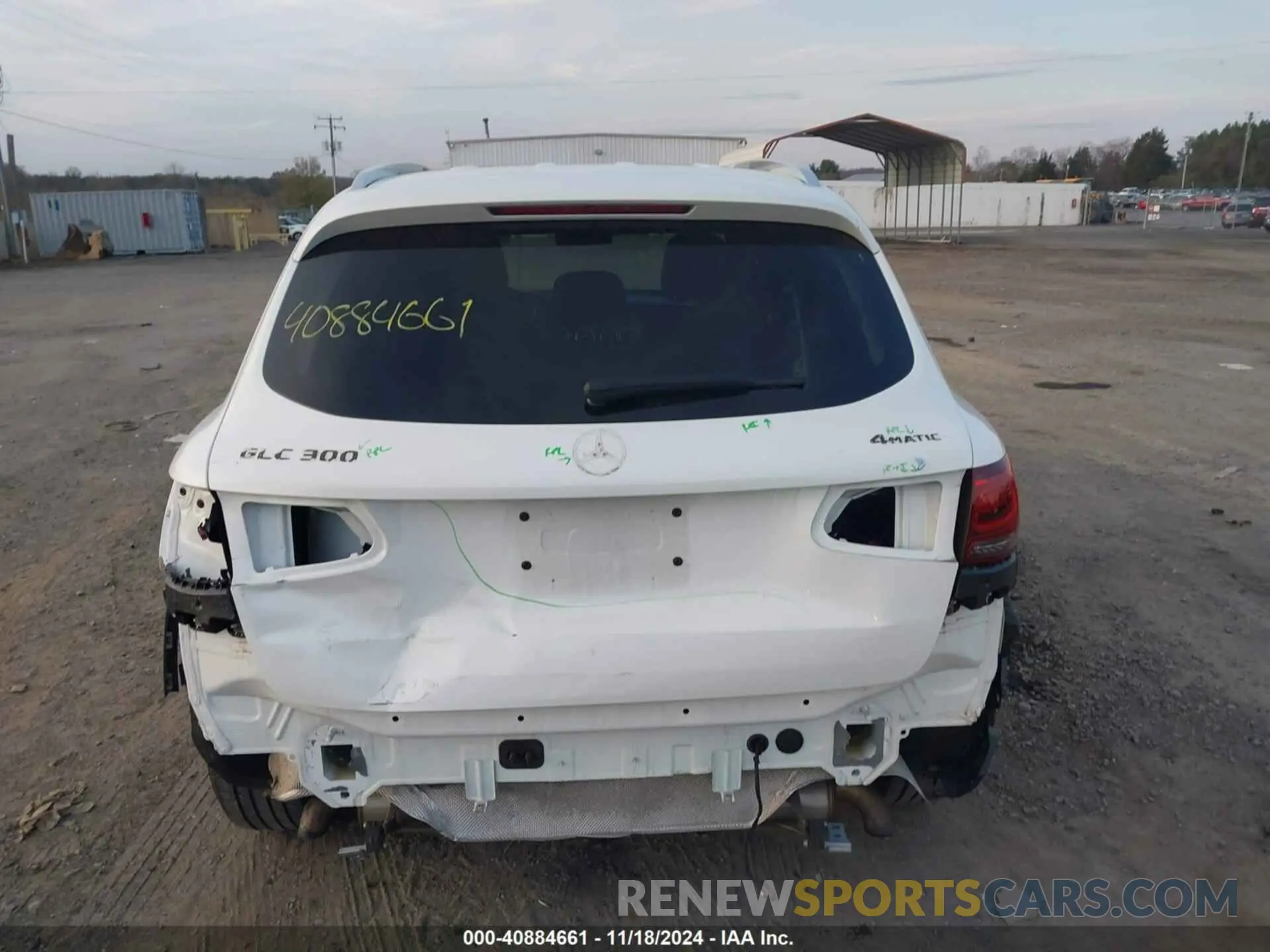 16 Photograph of a damaged car WDC0G8EB7LF716717 MERCEDES-BENZ GLC 300 2020