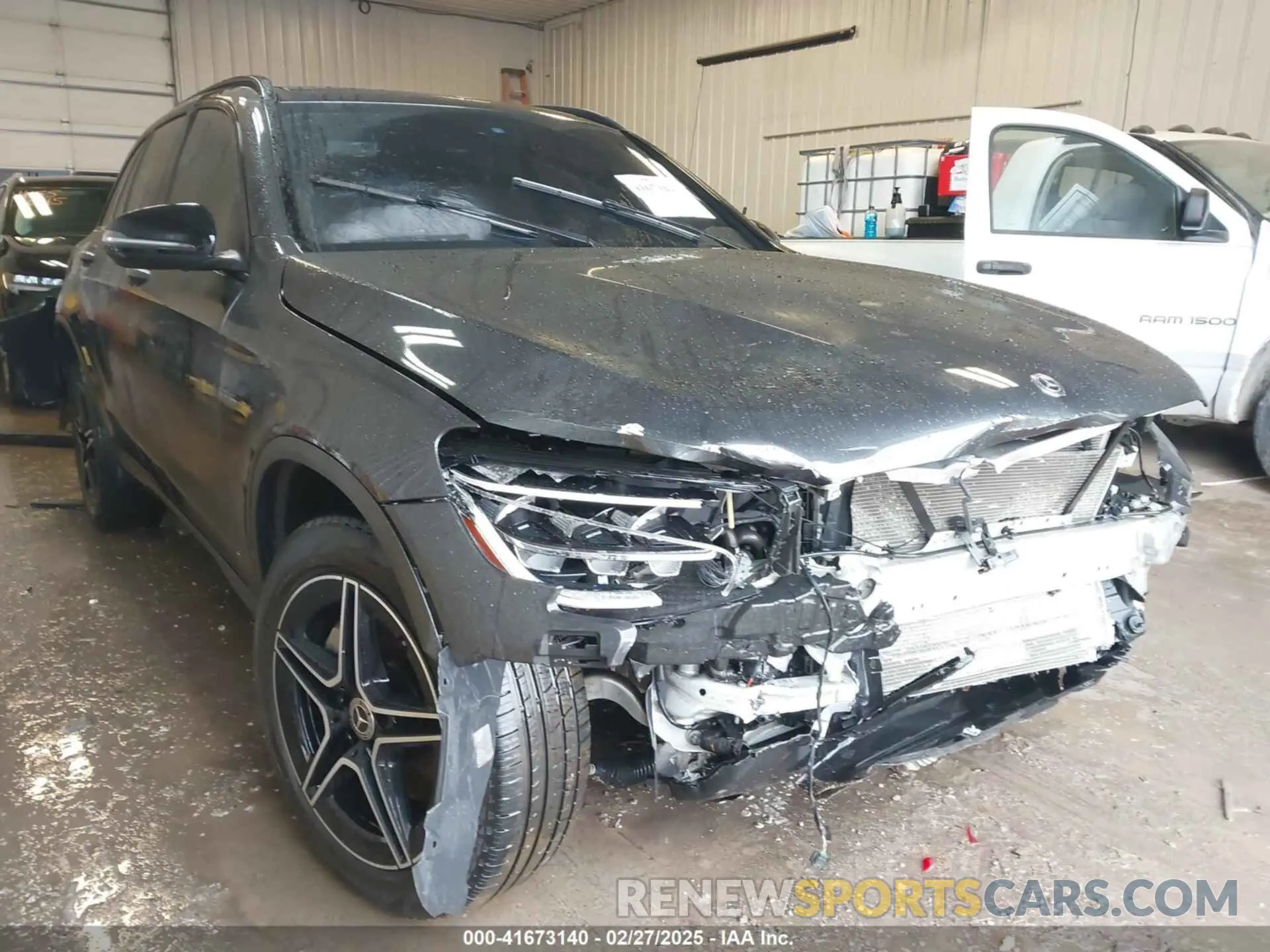 1 Photograph of a damaged car WDC0G8EB8LF699555 MERCEDES-BENZ GLC 300 2020