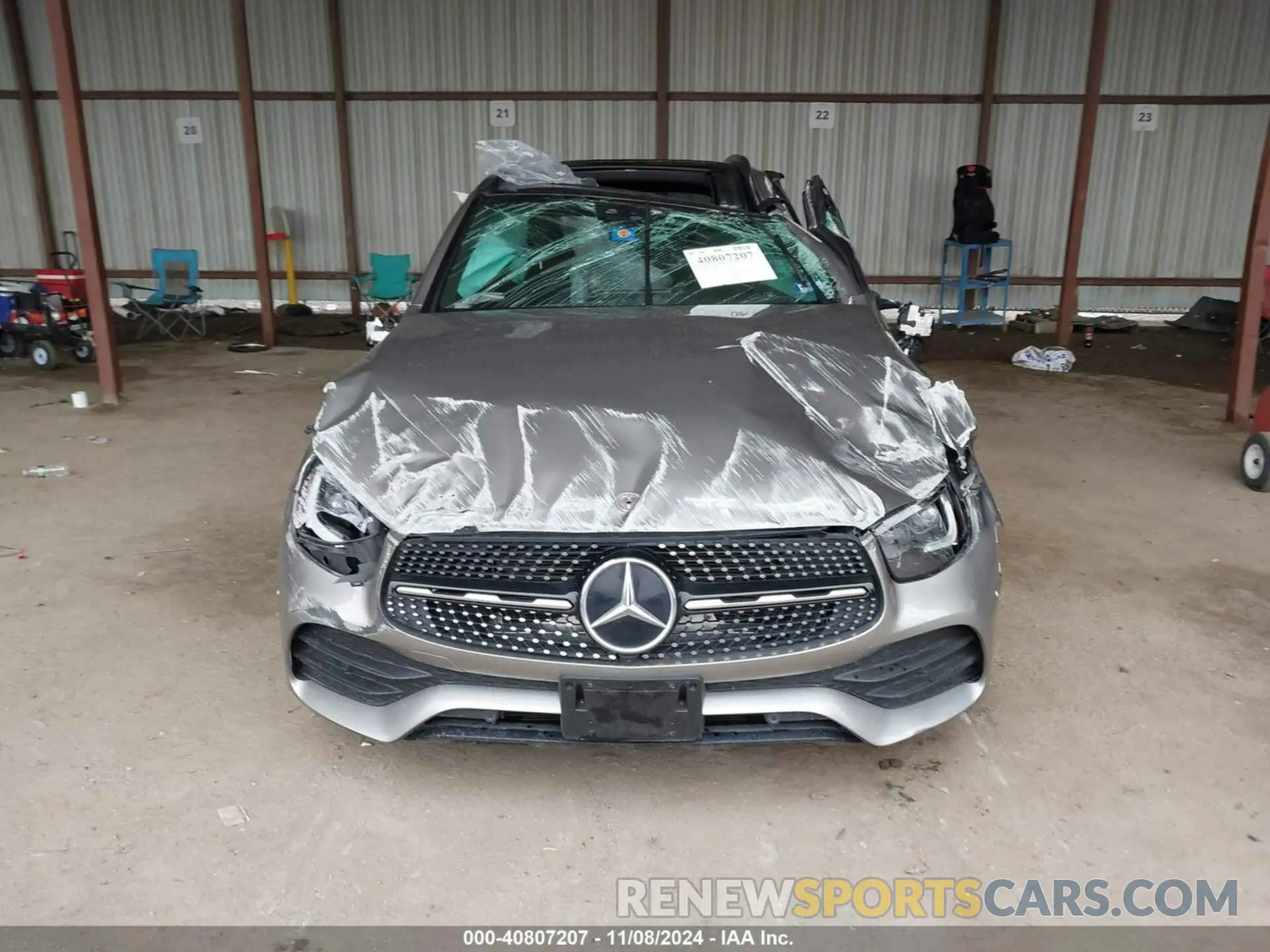 12 Photograph of a damaged car W1N0G8DB3MV310862 MERCEDES-BENZ GLC 300 2021