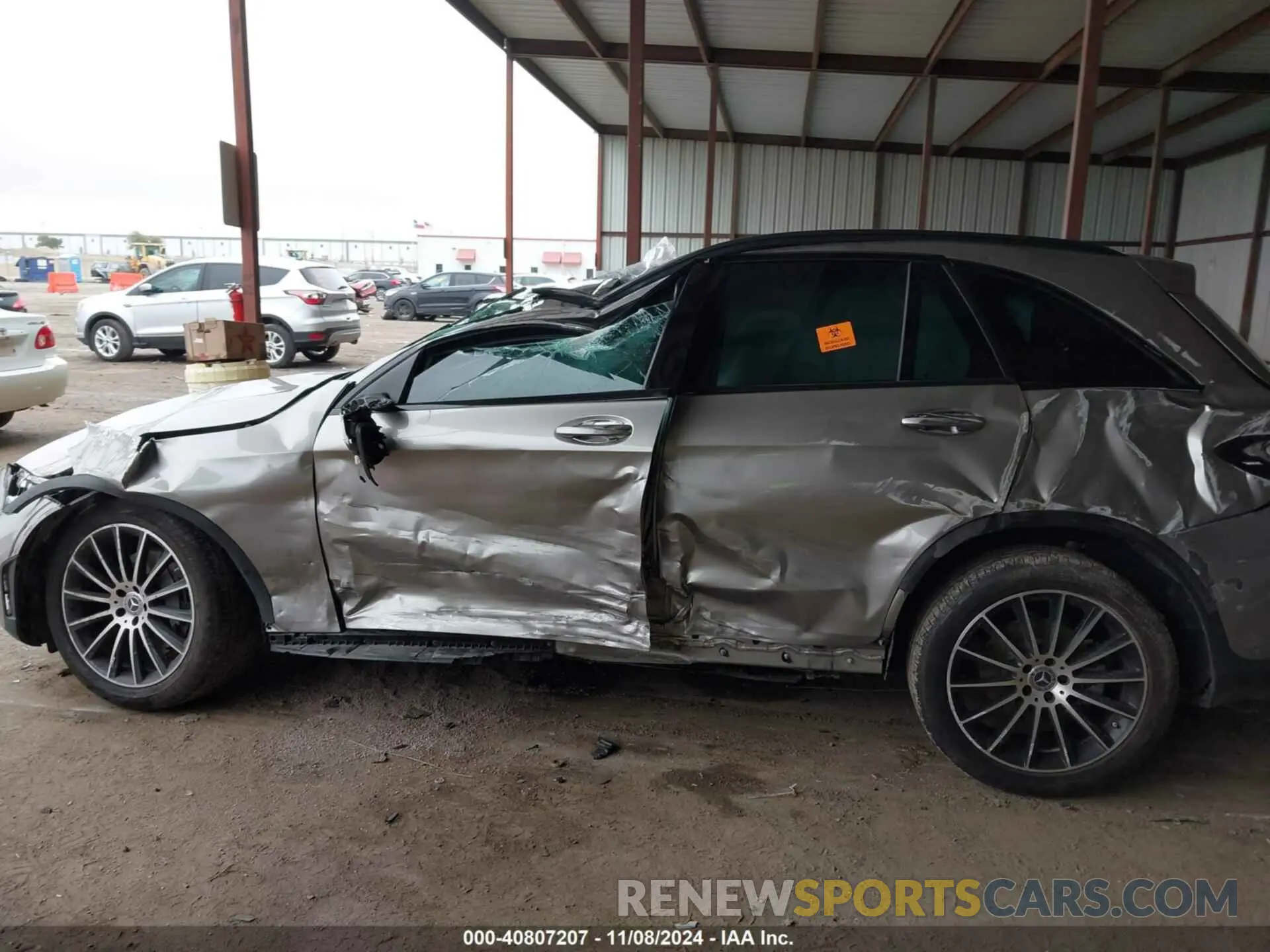 14 Photograph of a damaged car W1N0G8DB3MV310862 MERCEDES-BENZ GLC 300 2021