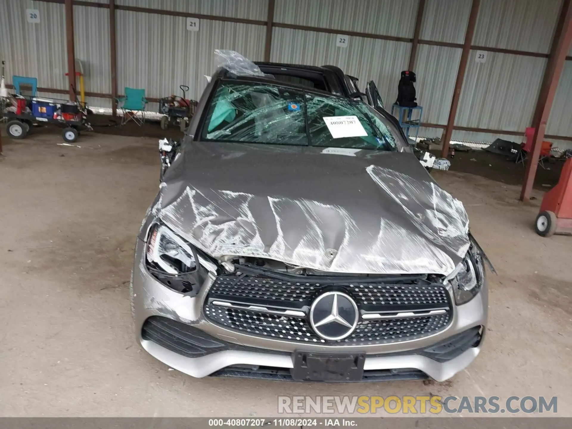 6 Photograph of a damaged car W1N0G8DB3MV310862 MERCEDES-BENZ GLC 300 2021