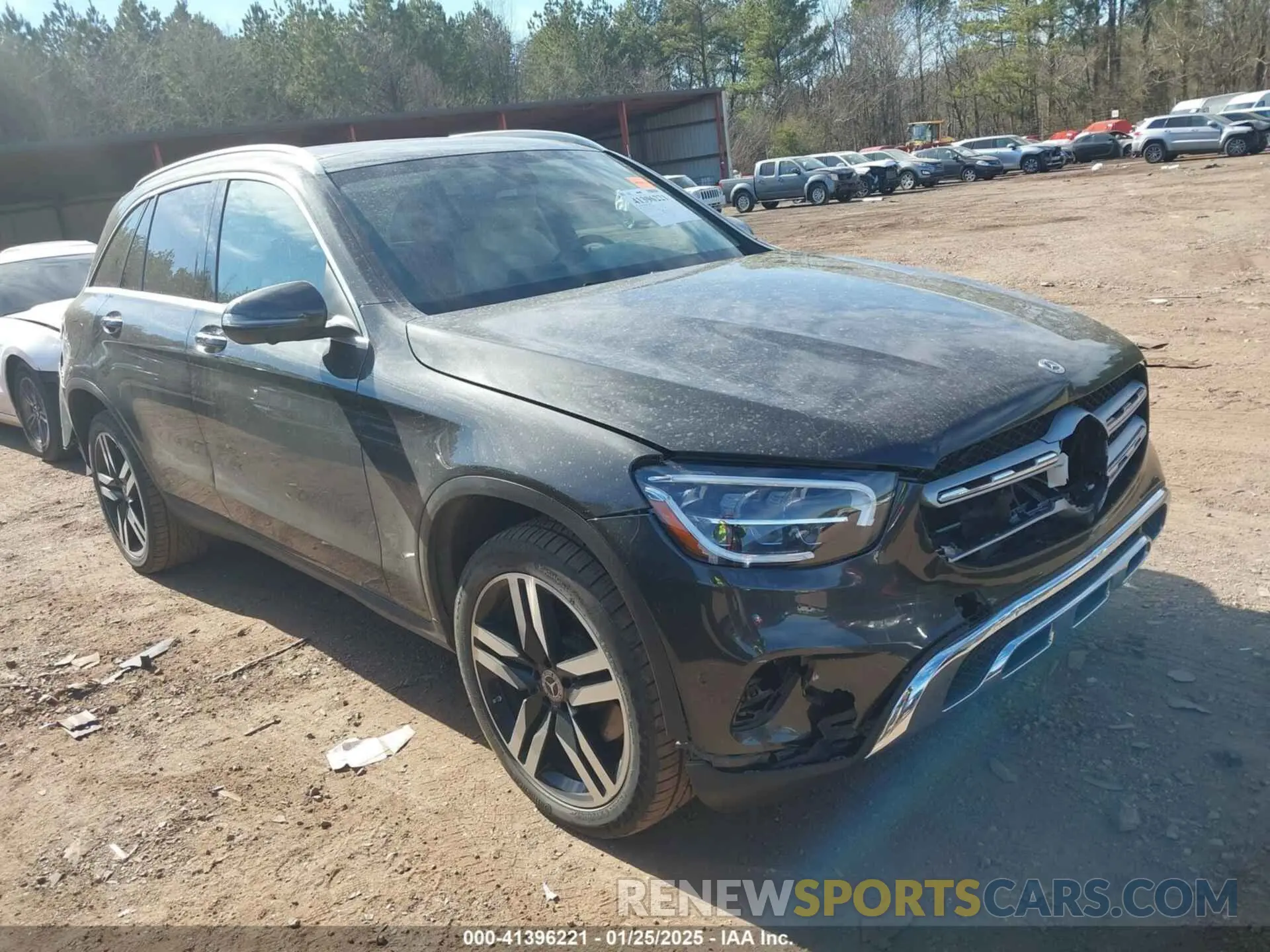1 Photograph of a damaged car W1N0G8DB4MV267620 MERCEDES-BENZ GLC 300 2021