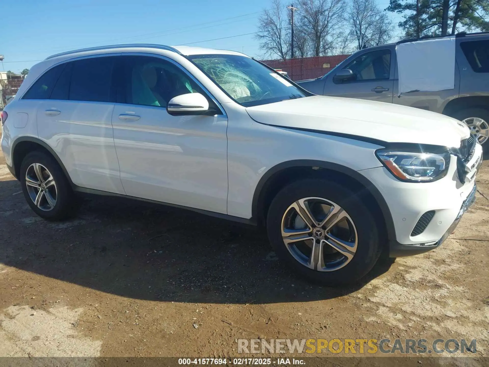 1 Photograph of a damaged car W1N0G8DB7MF919902 MERCEDES-BENZ GLC 300 2021