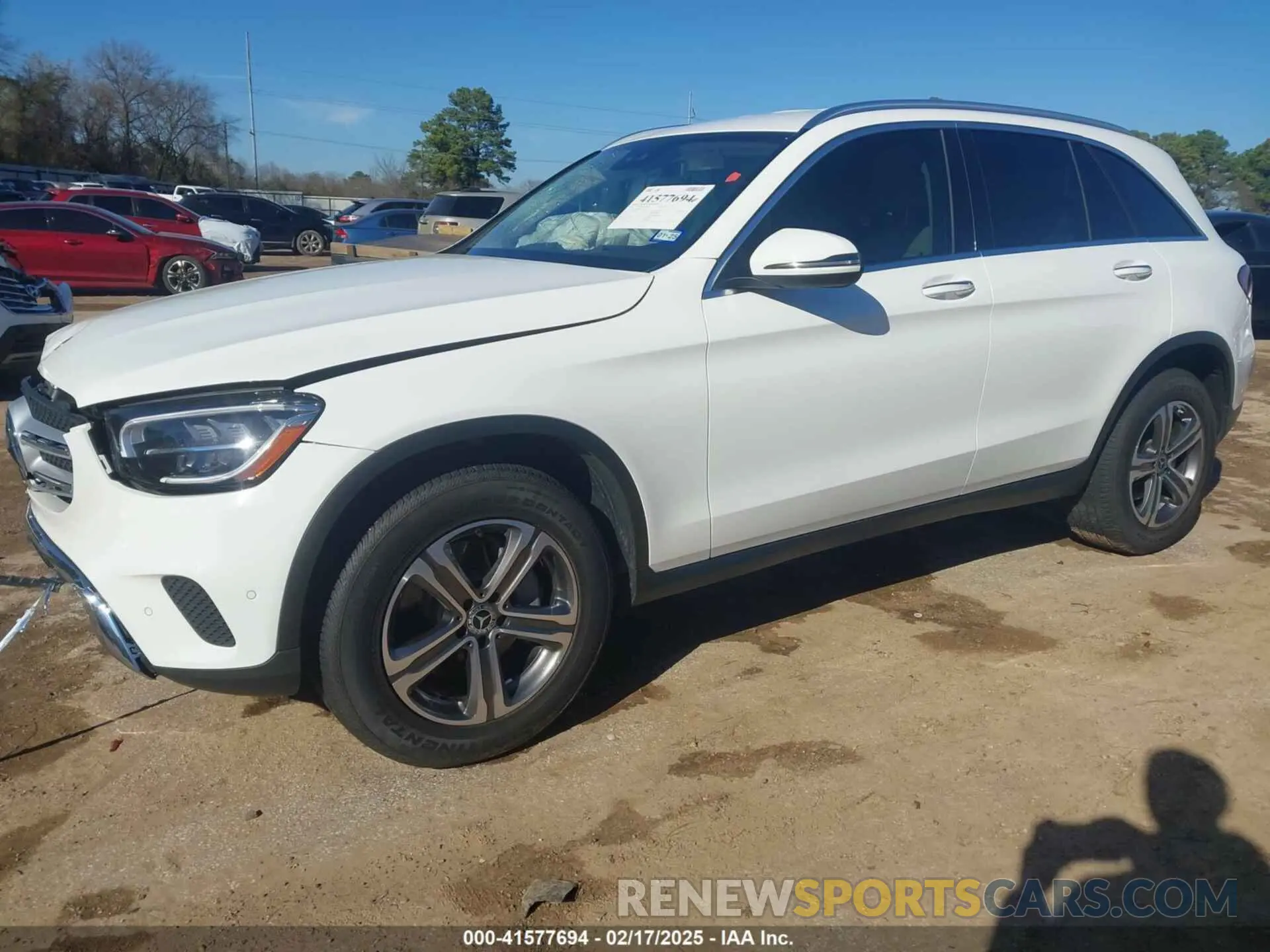 2 Photograph of a damaged car W1N0G8DB7MF919902 MERCEDES-BENZ GLC 300 2021