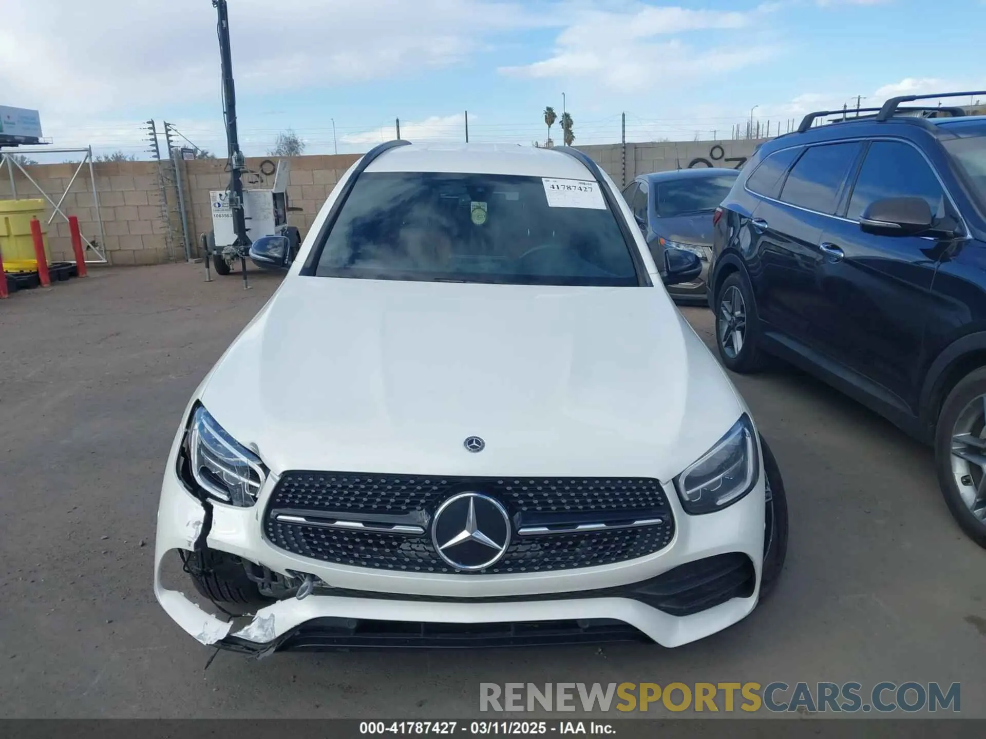 12 Photograph of a damaged car W1N0G8DB8MF870502 MERCEDES-BENZ GLC 300 2021