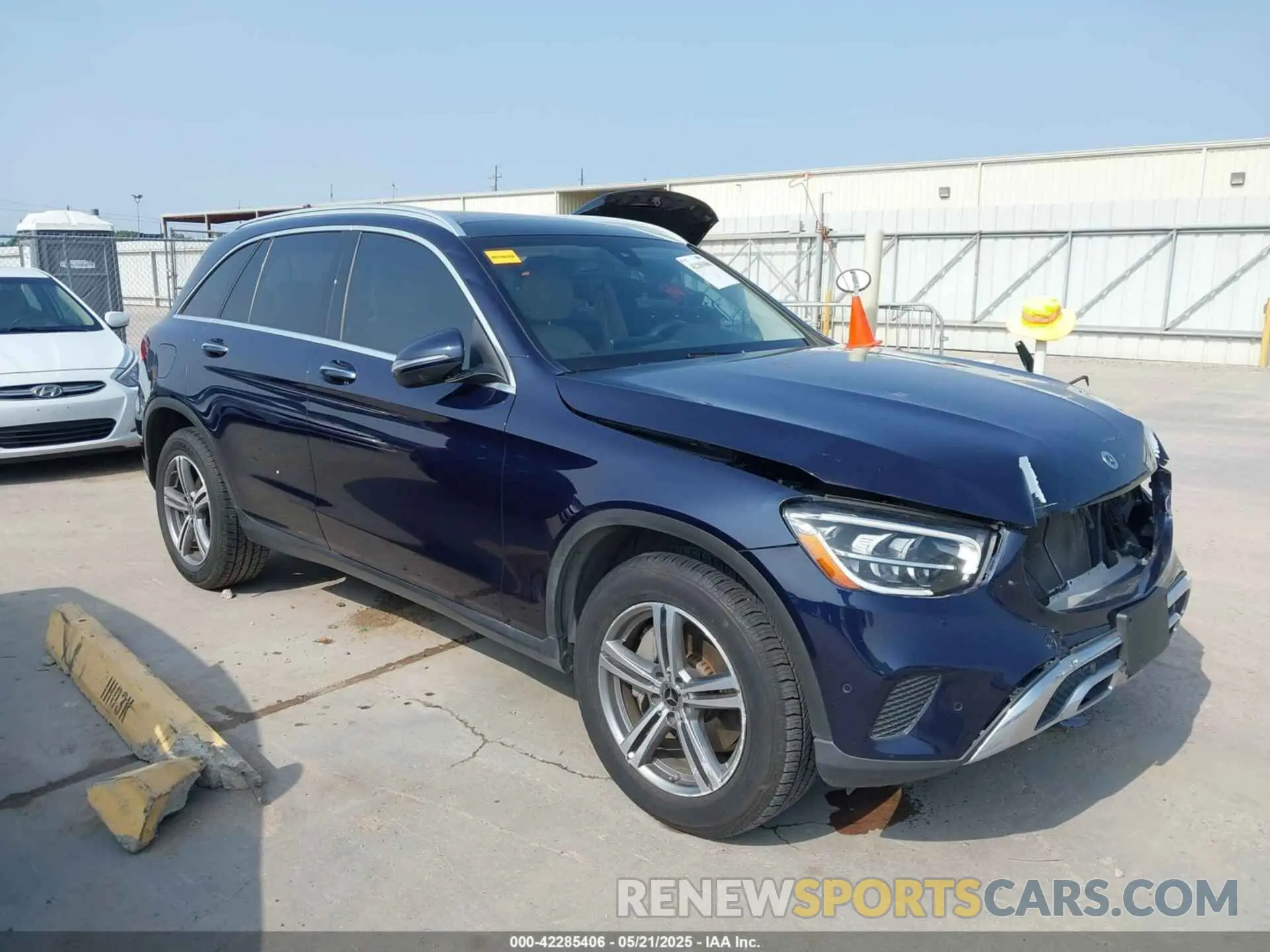 1 Photograph of a damaged car W1N0G8DB9MF880469 MERCEDES-BENZ GLC 300 2021