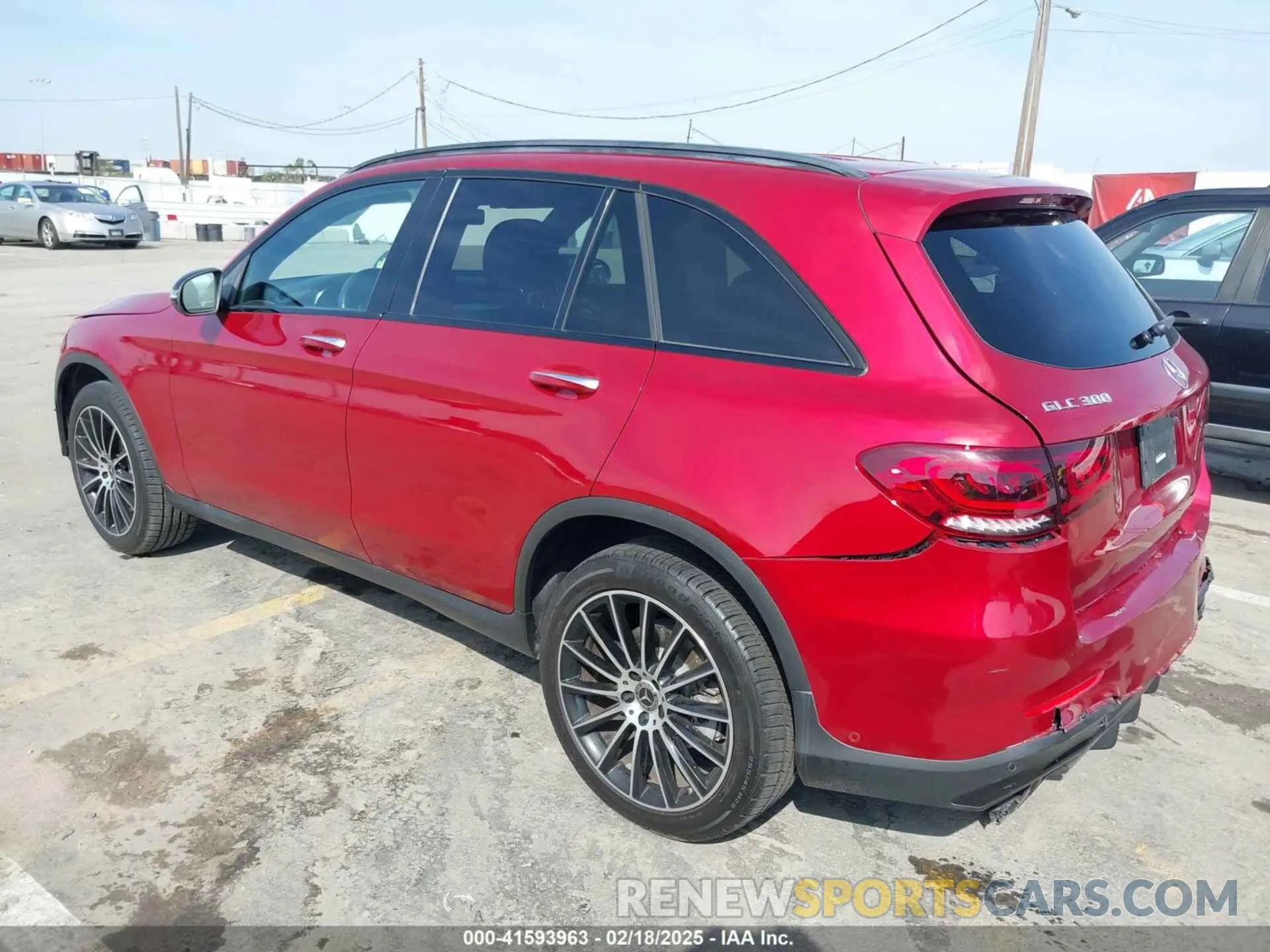 3 Photograph of a damaged car W1N0G8DBXMV265290 MERCEDES-BENZ GLC 300 2021