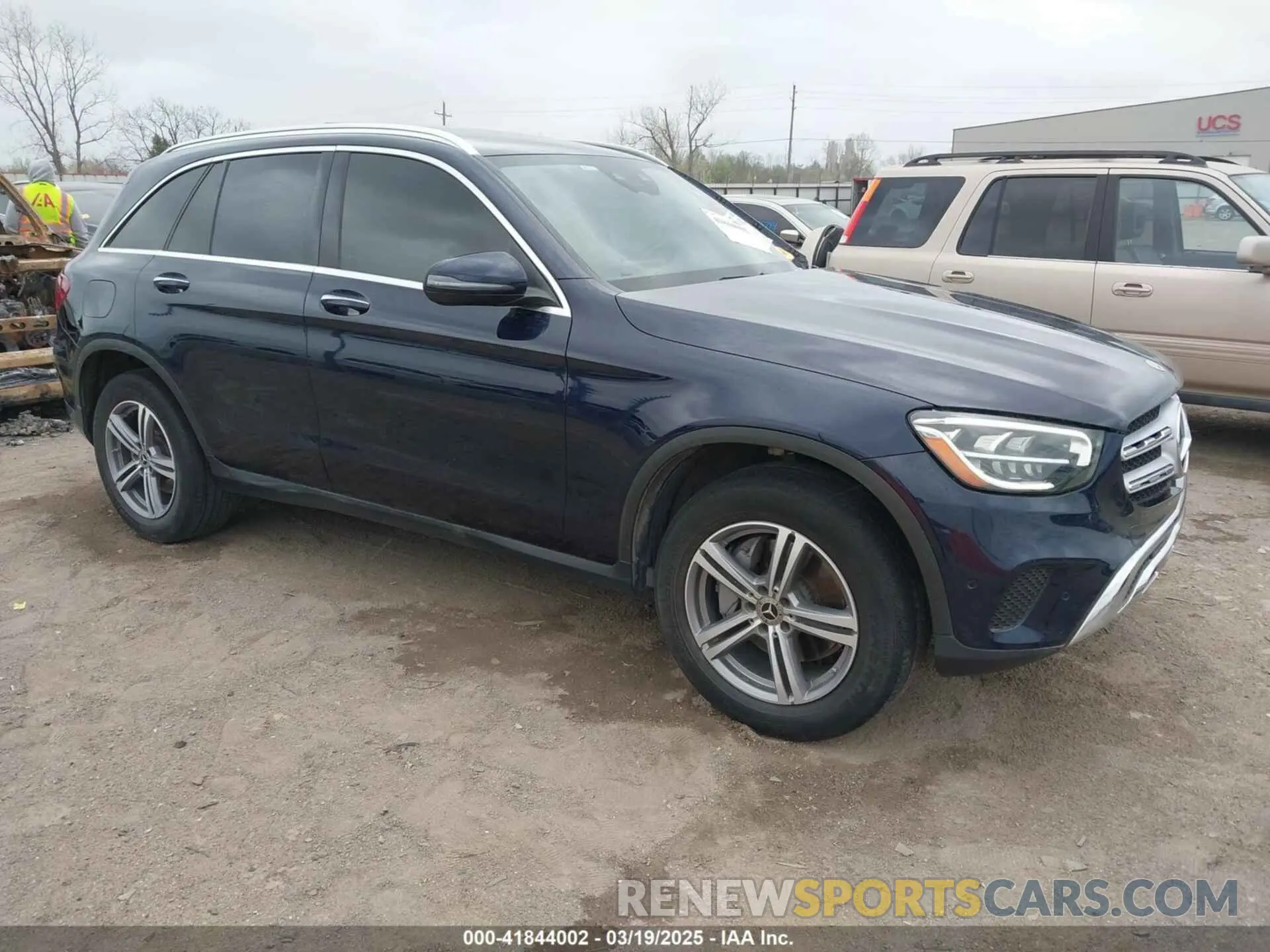 1 Photograph of a damaged car W1N0G8EB0MF904446 MERCEDES-BENZ GLC 300 2021