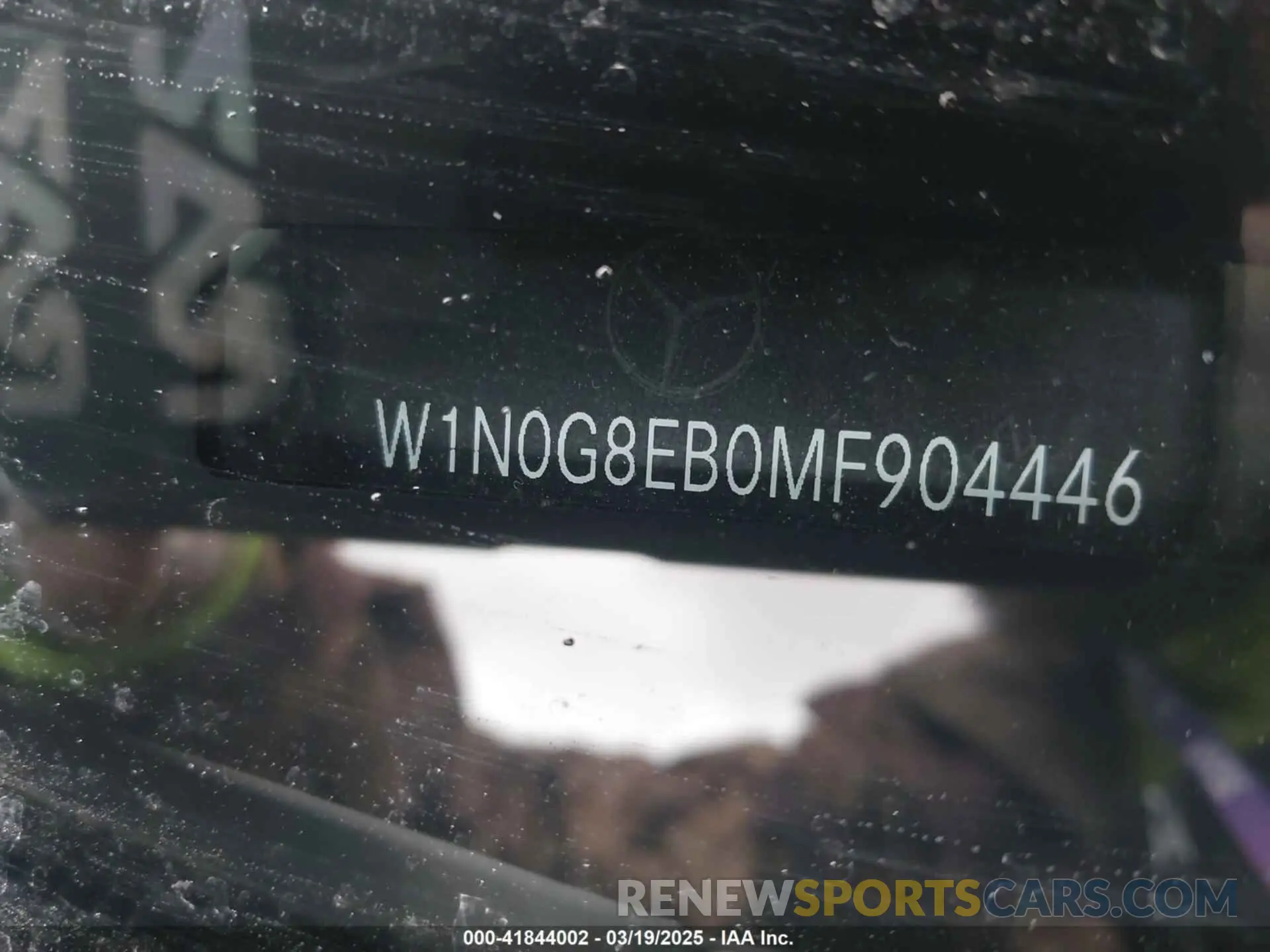 9 Photograph of a damaged car W1N0G8EB0MF904446 MERCEDES-BENZ GLC 300 2021