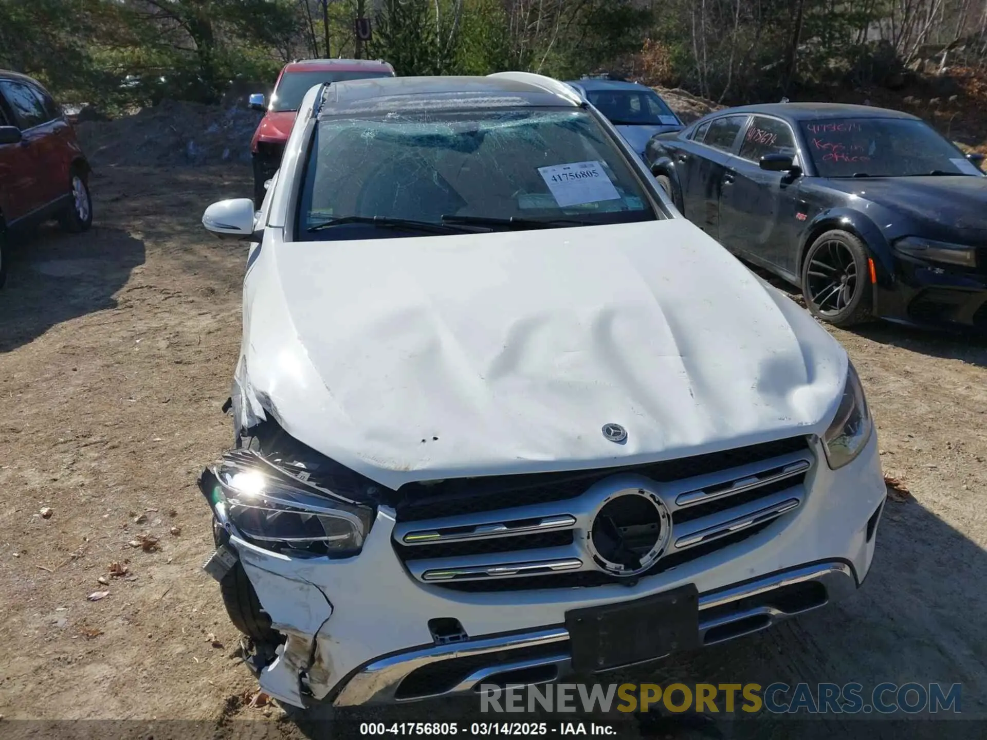 6 Photograph of a damaged car W1N0G8EB1MV303830 MERCEDES-BENZ GLC 300 2021